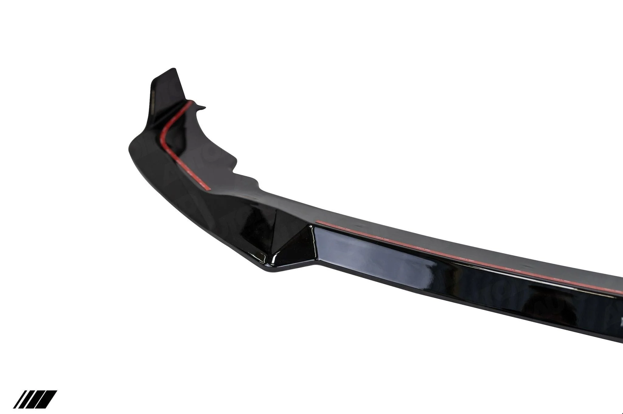 BMW 2 Series & M235i F44 Gloss Black Competition Front Splitter by FORM (2020-2024) - Image 6
