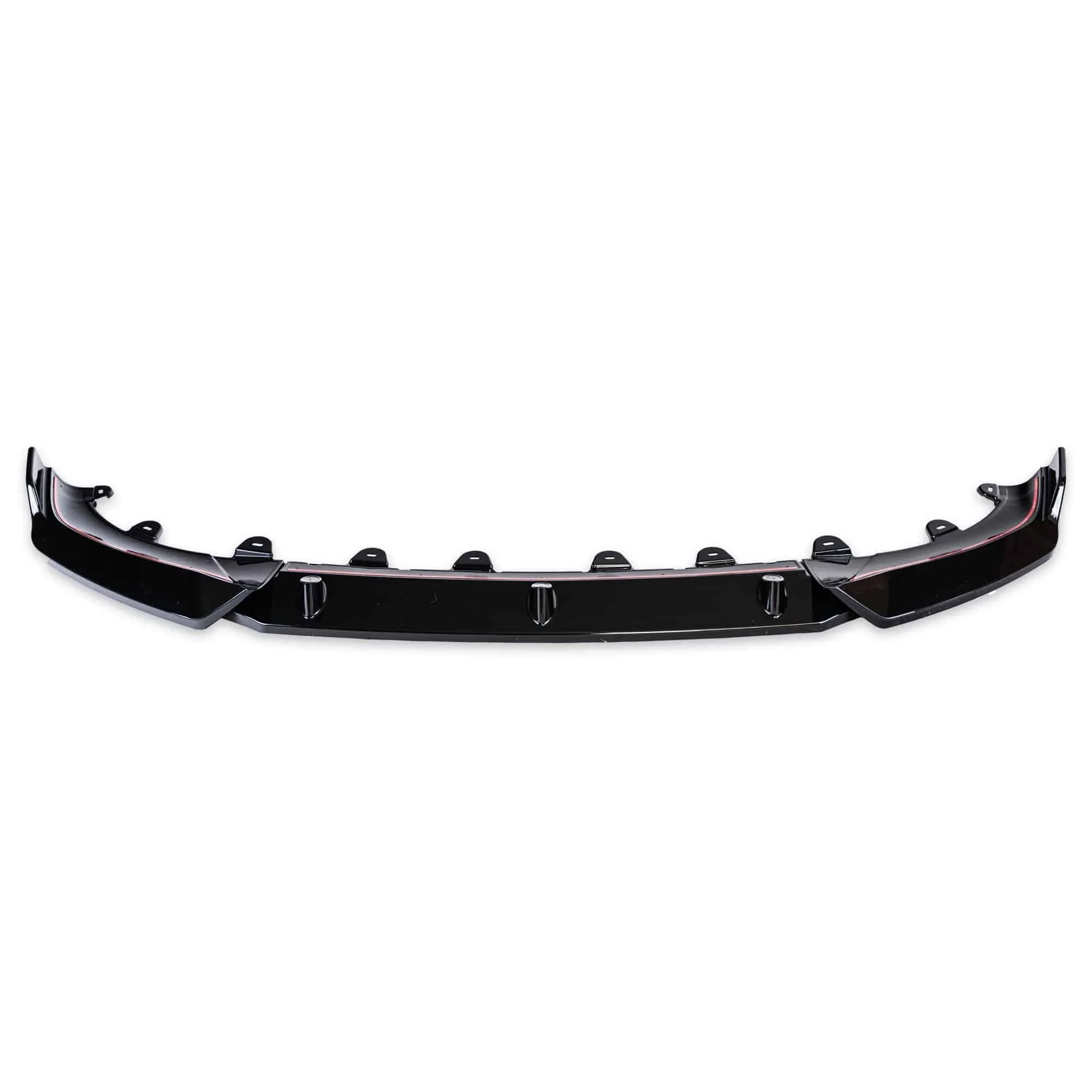 BMW iX3, X3 LCI G01 & X4 LCI G02 Gloss Black Competition Front Splitter by FORM (2021-2024)