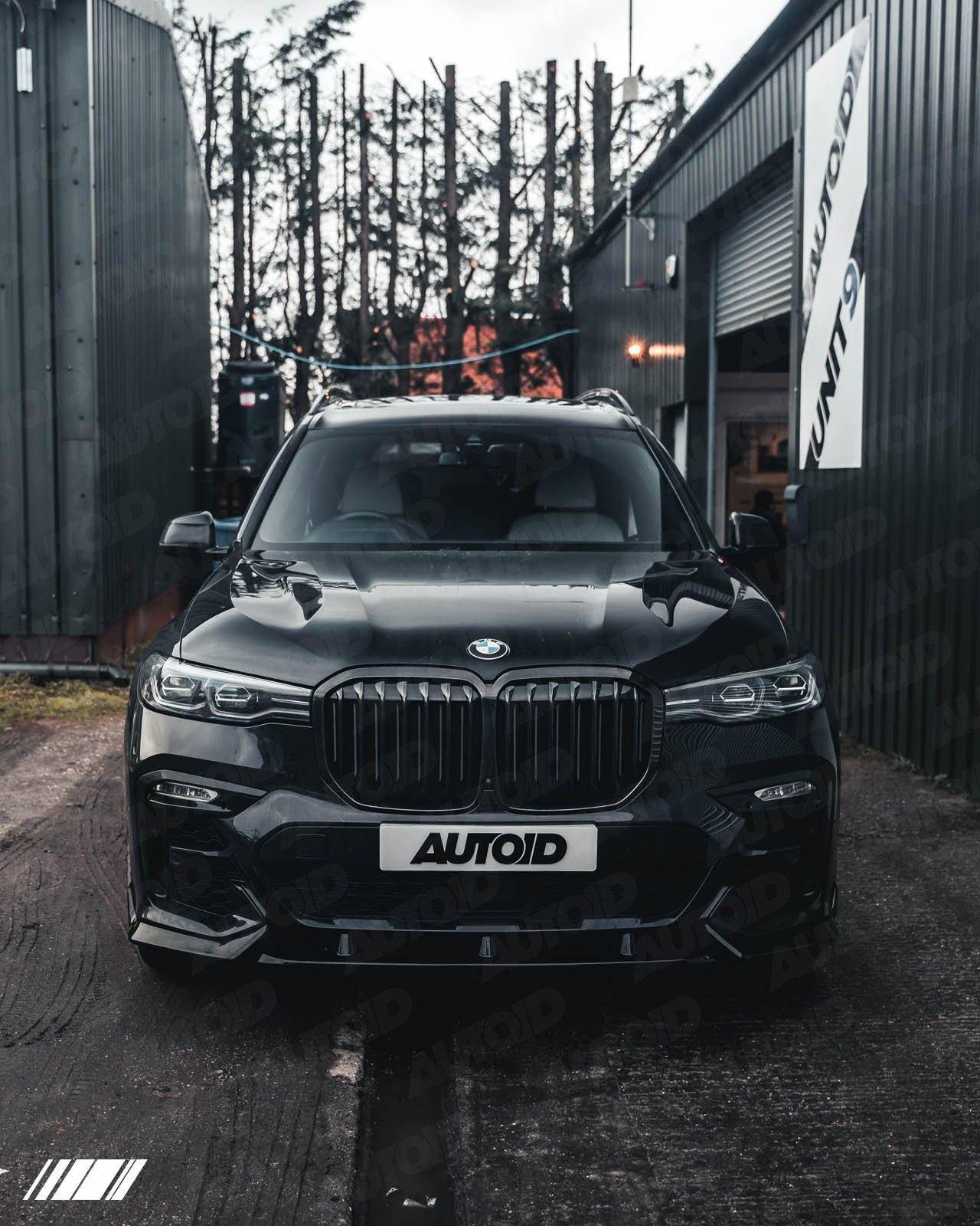 Gloss Black Competition Front Splitter for BMW X7 by FORM (2018+, G07) - Image 4