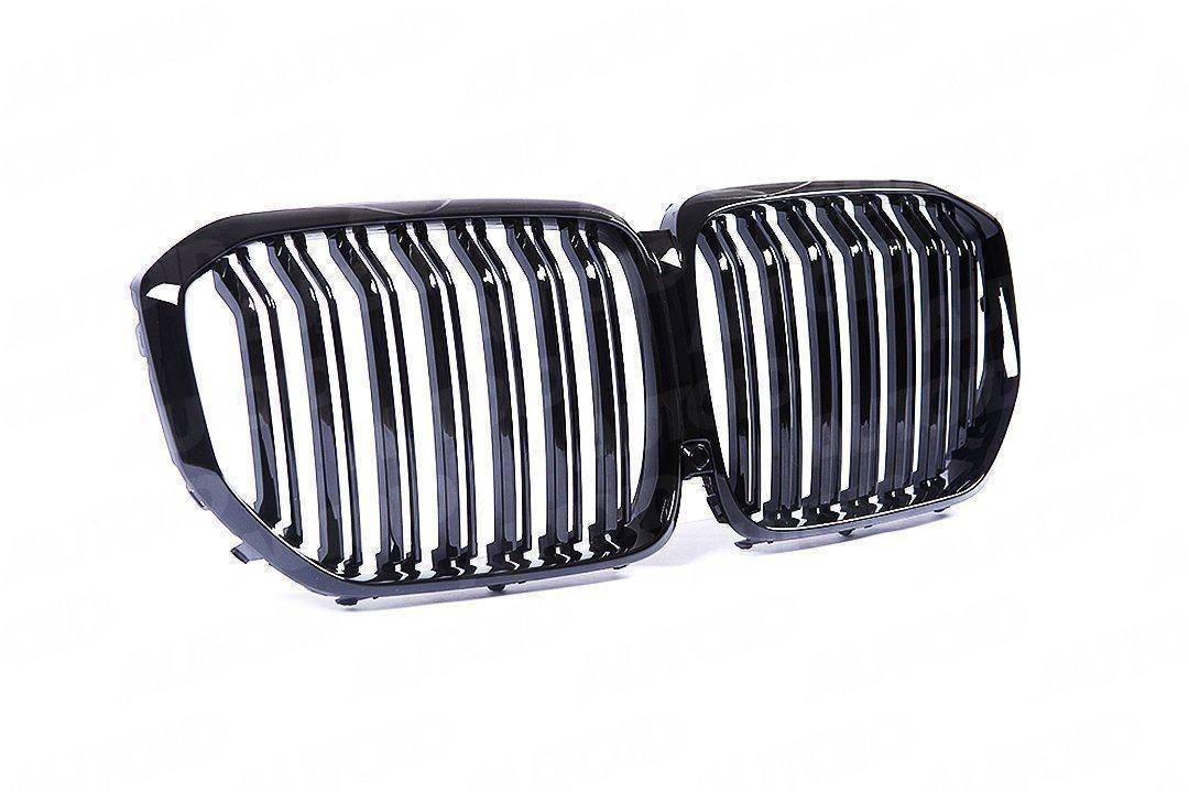 Gloss Black Kidney Grille for BMW X7 by FORM (2018+, G07)