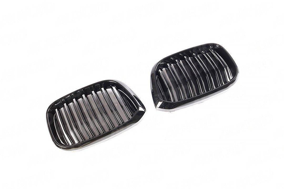 Gloss Black Kidney Grilles for BMW X3 & X4 by FORM (2019-2022, G01 G02) - Image 5