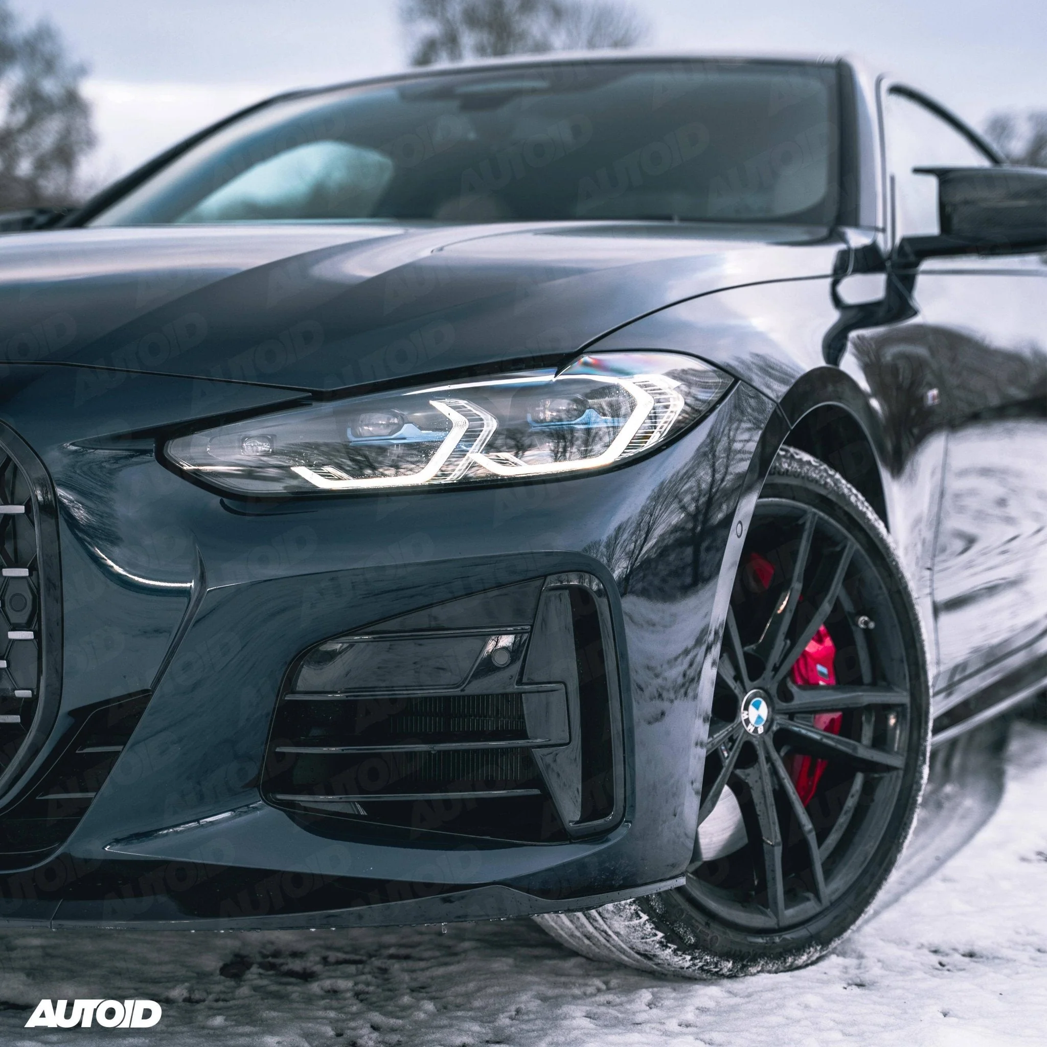 Gloss Black Performance Front Splitter for BMW 4 Series by FORM (2020+, G22 G23) - Image 12