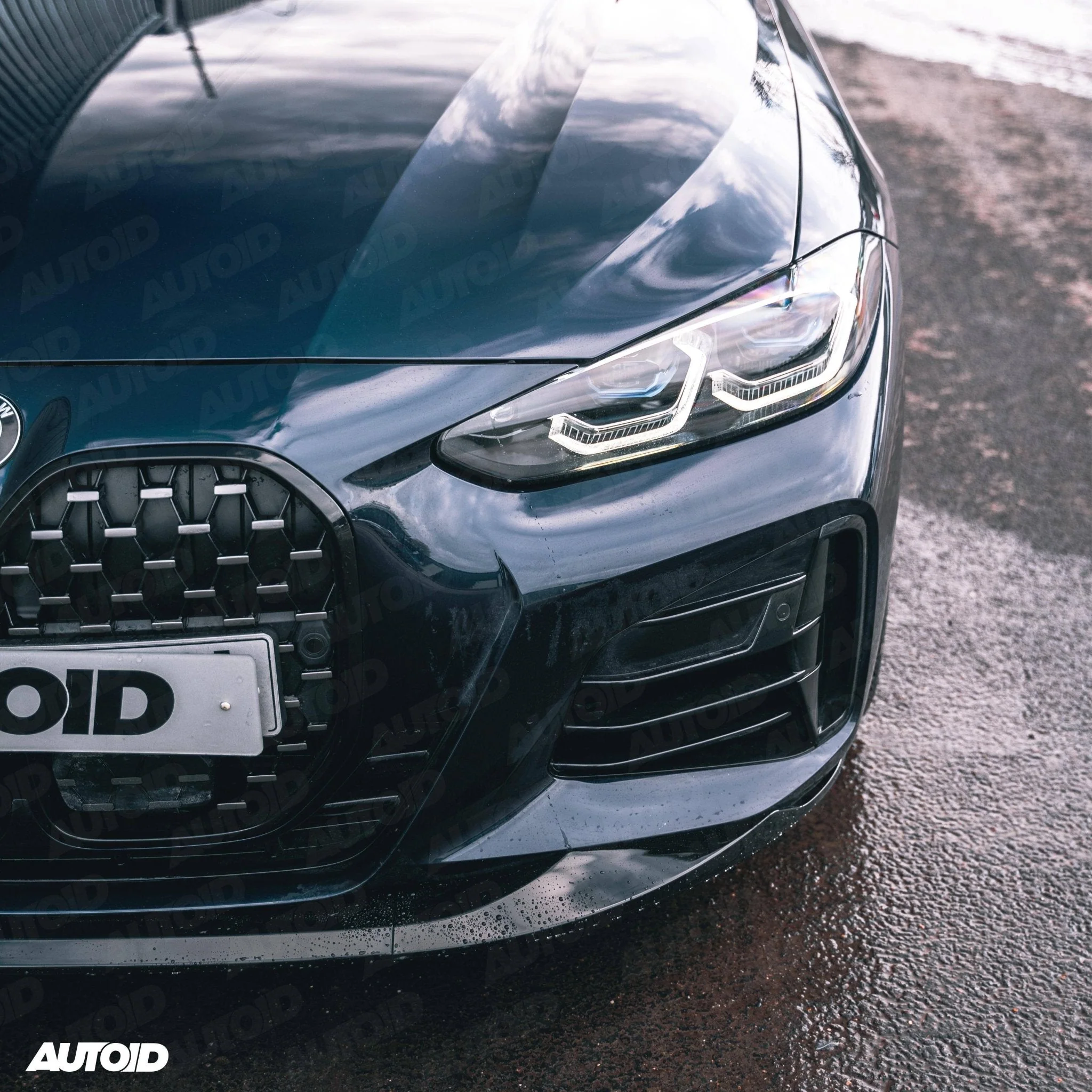 Gloss Black Performance Front Splitter for BMW 4 Series by FORM (2020+, G22 G23) - Image 15