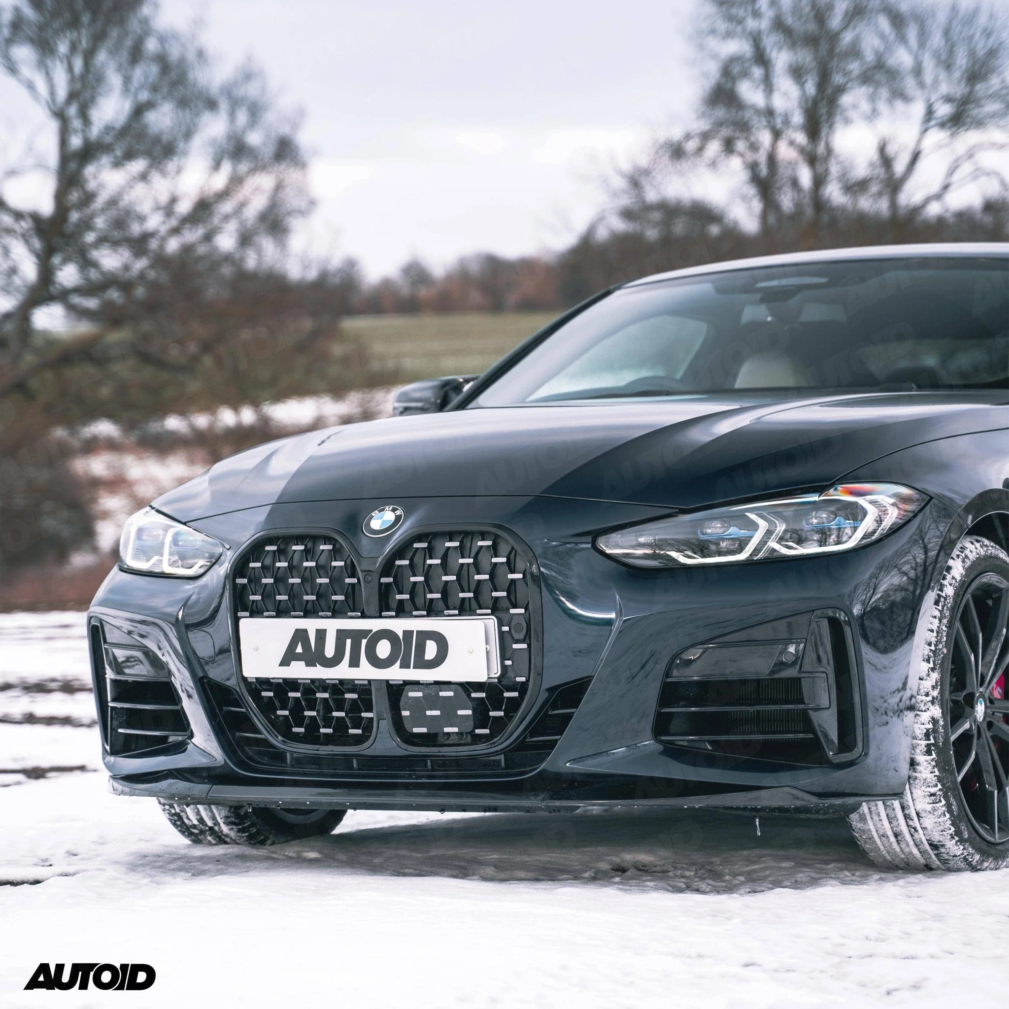 Gloss Black Performance Front Splitter for BMW 4 Series by FORM (2020+, G22 G23) - Image 19