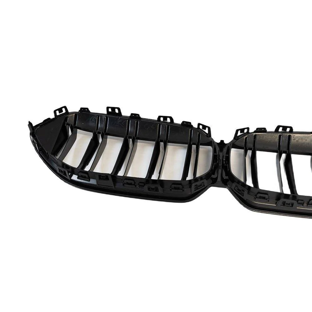 Gloss Black Slatted Front Grille for BMW 2 Series & M235i by FORM (2020-2024, F44) - Image 3