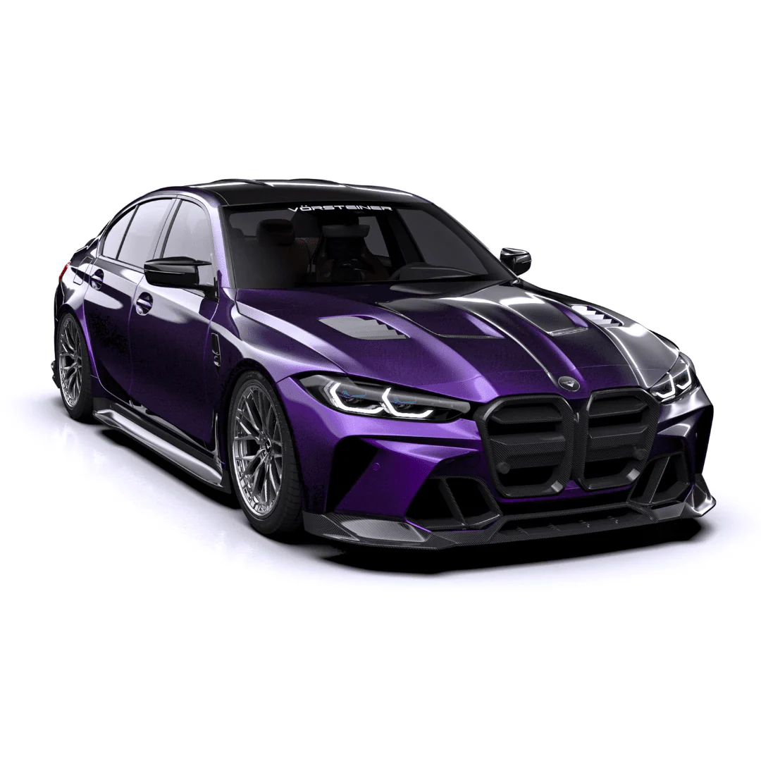GTS-V BMW G80 M3 | G82/G83 M4 Carbon Fiber Aero Bonnet by Vorsteiner - Image 14
