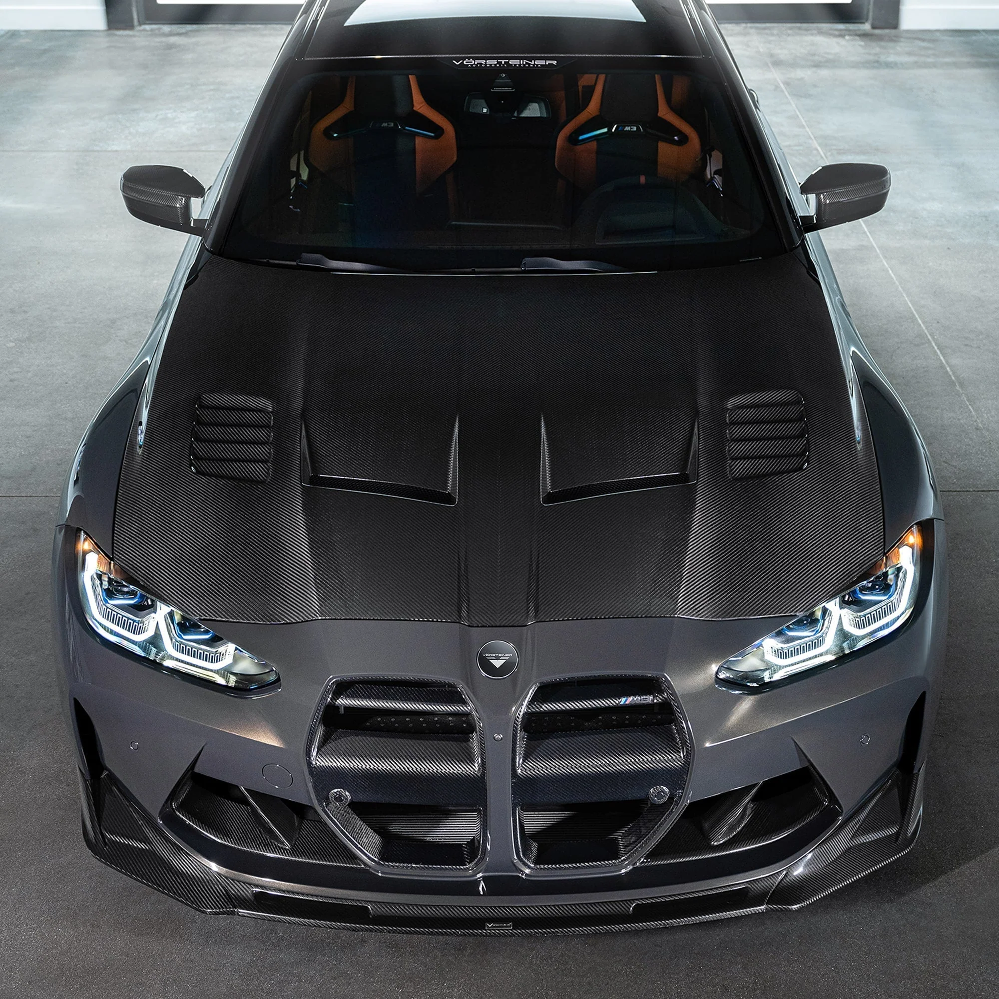 GTS-V BMW G80 M3 | G82/G83 M4 Carbon Fiber Aero Bonnet by Vorsteiner - Image 17