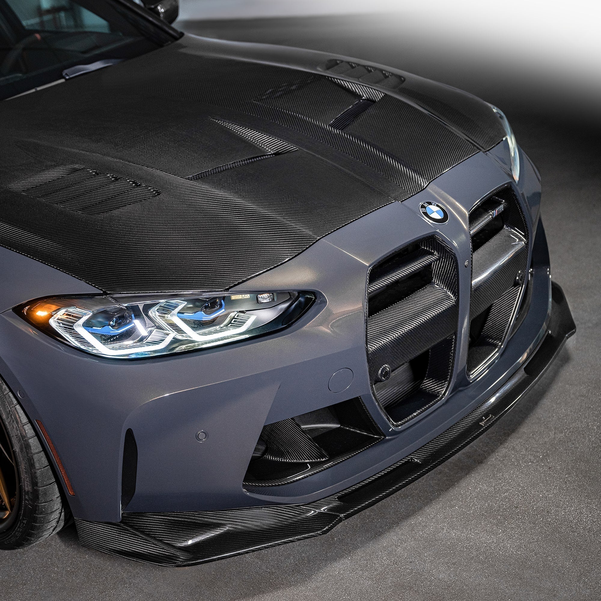 GTS-V BMW G80 M3 | G82/G83 M4 Carbon Fiber Aero Bonnet by Vorsteiner - Image 3