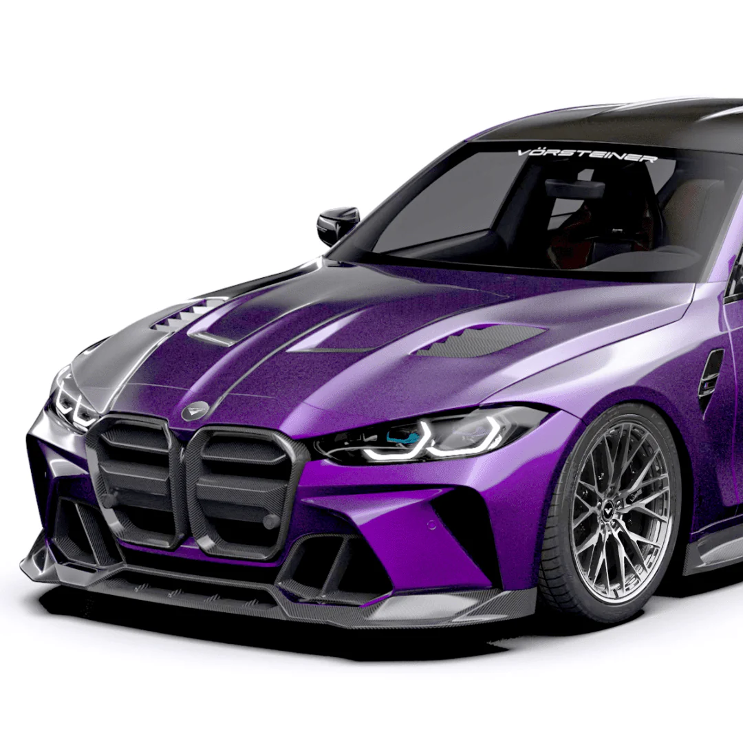 GTS-V BMW G80 M3 | G82/G83 M4 Carbon Fiber Aero Bonnet by Vorsteiner - Image 8