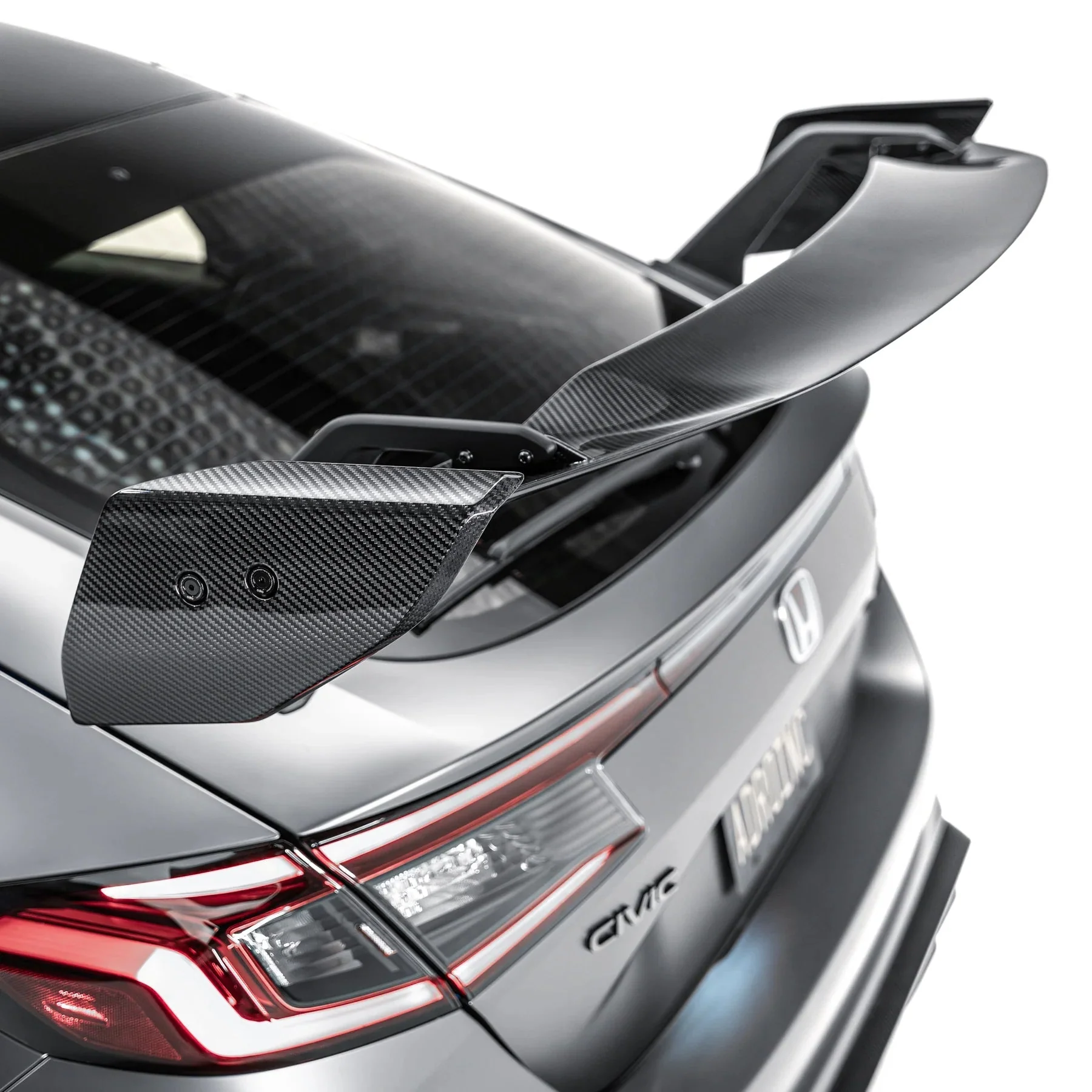 Honda Civic FL5 Type R Pre-Preg Carbon Fibre AT-R4 Rear Wing by Adro - Image 2