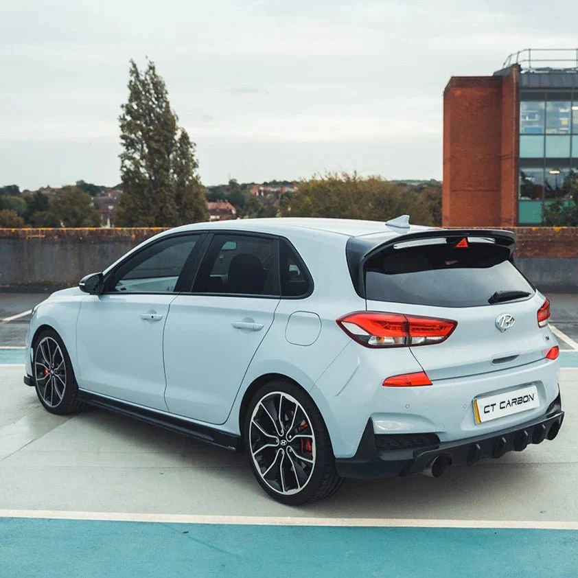Hyundai i30 N EVO-1 Carbon Fibre Side Skirts (2018+) - Image 2
