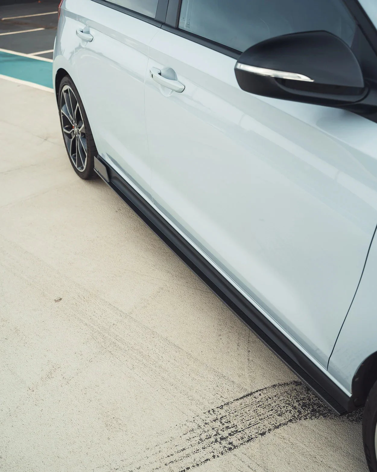 Hyundai i30 N EVO-1 Carbon Fibre Side Skirts (2018+) - Image 4