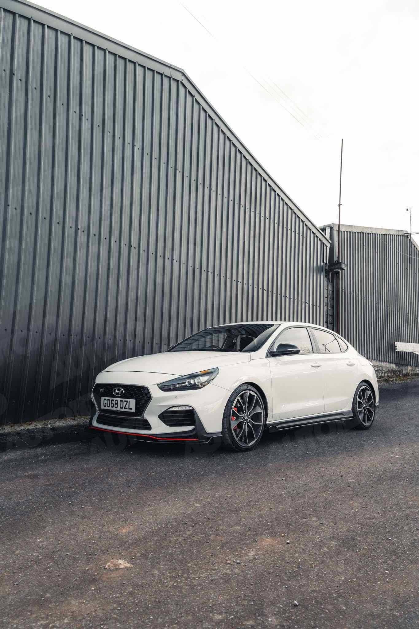 Hyundai i30 N EVO-1 Gloss Black Side Skirts by ZAERO (2018+) - Image 6