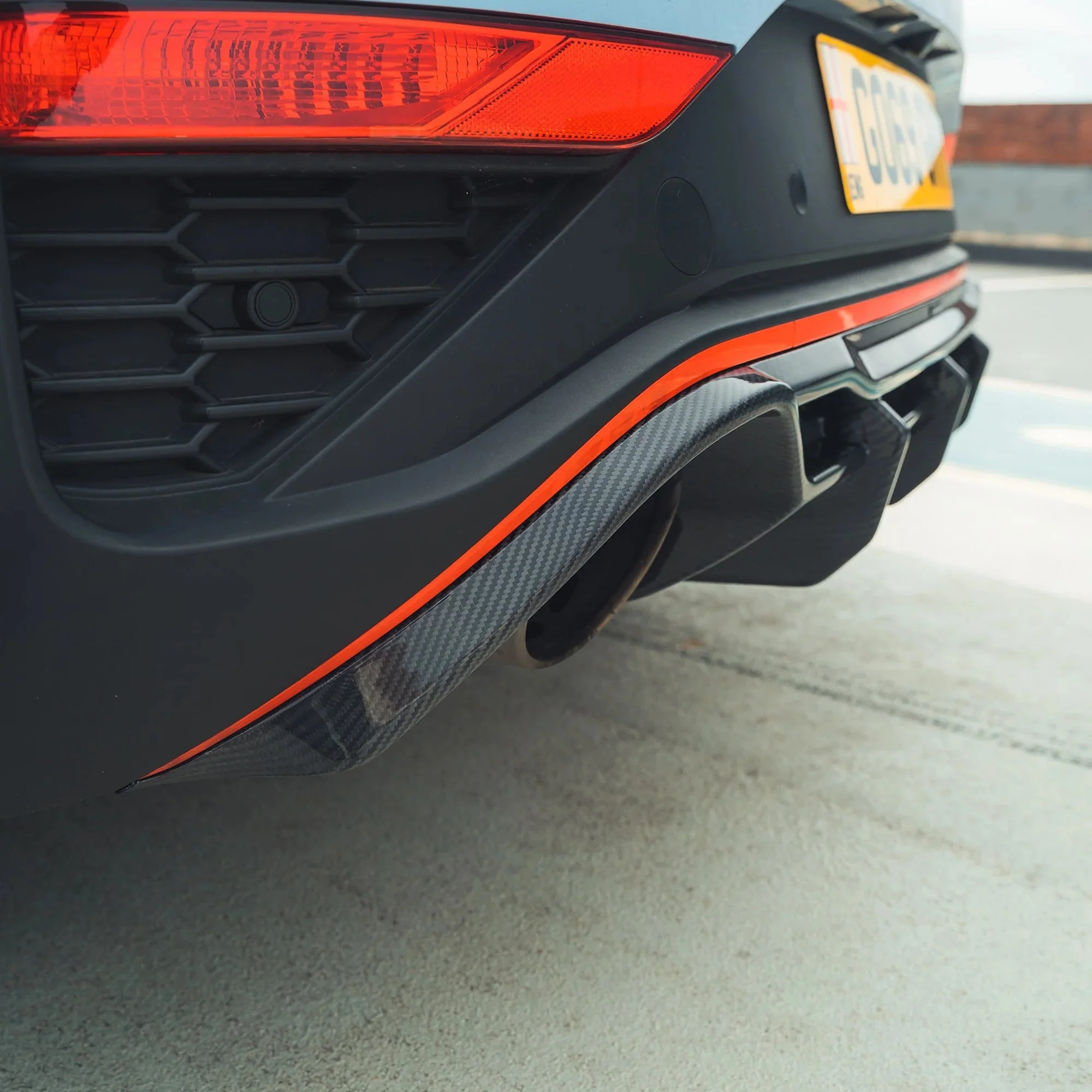 Hyundai i30 N Facelift EVO-1 Carbon Fibre Rear Diffuser (2020+) - Image 4