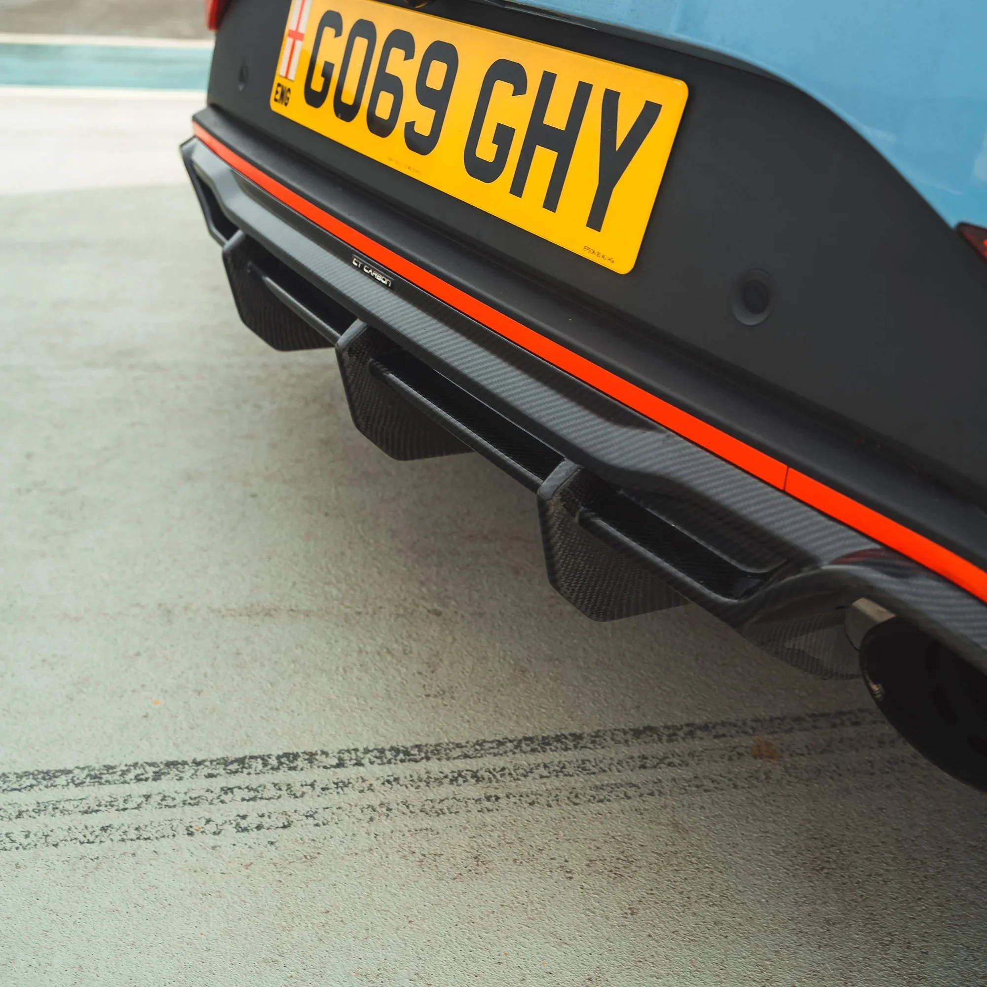Hyundai i30 N Facelift EVO-1 Carbon Fibre Rear Diffuser (2020+) - Image 5