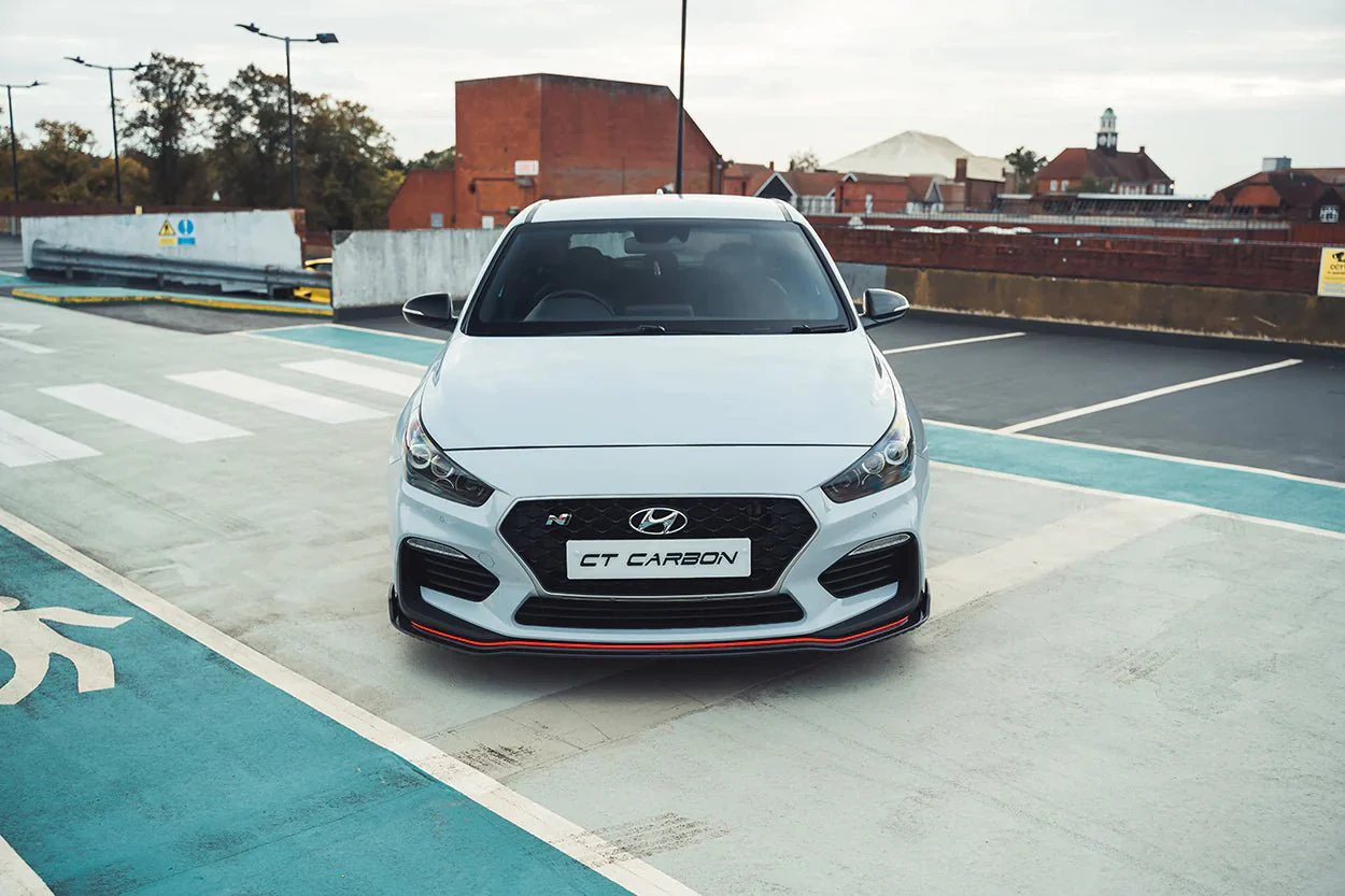 Hyundai i30 N Pre-Facelift EVO-1 Carbon Fibre Front Splitter (2018-2020) - Image 3