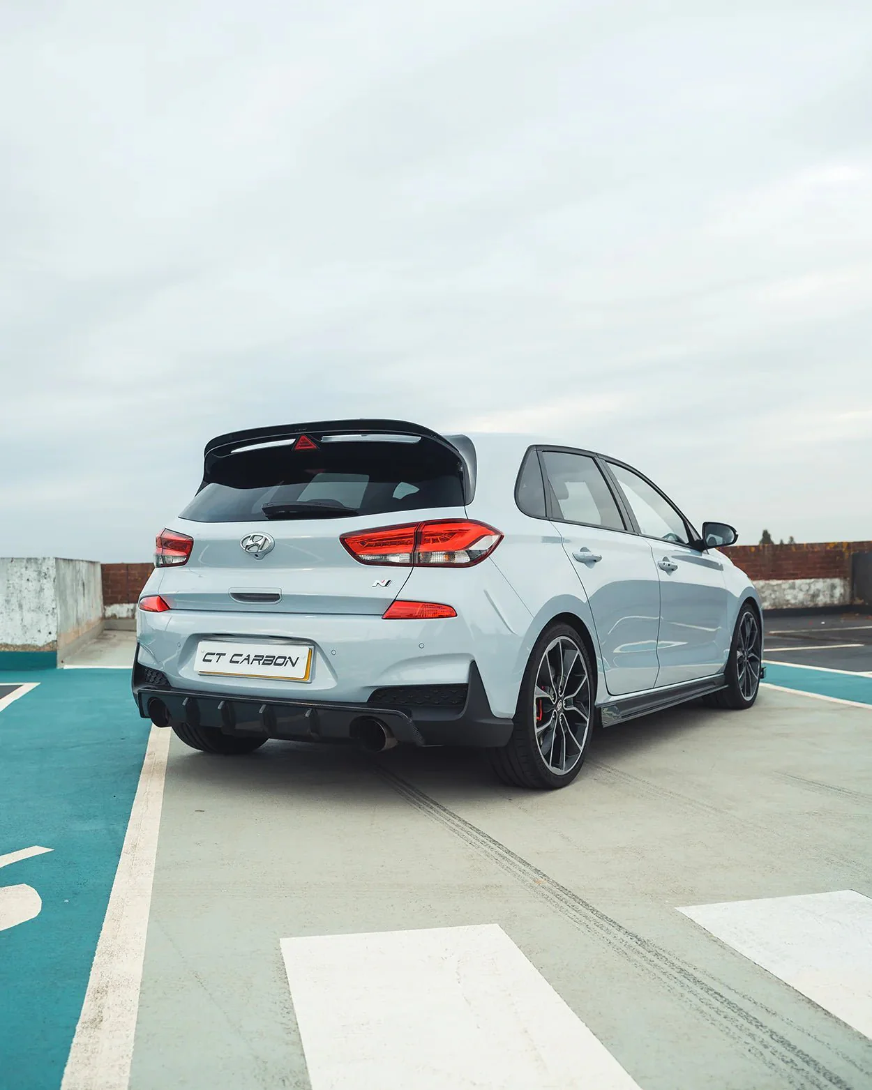 Hyundai i30 N Pre-Facelift EVO-1 Carbon Fibre Rear Diffuser (2018-2020) - Image 2