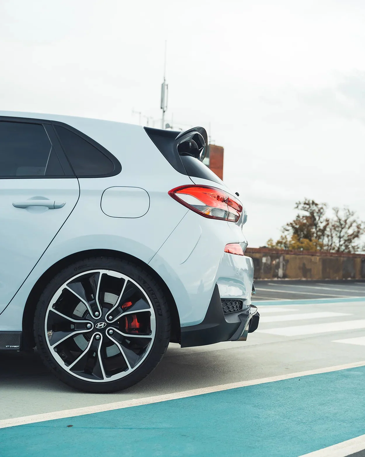 Hyundai i30 N Pre-Facelift EVO-1 Carbon Fibre Rear Diffuser (2018-2020) - Image 3