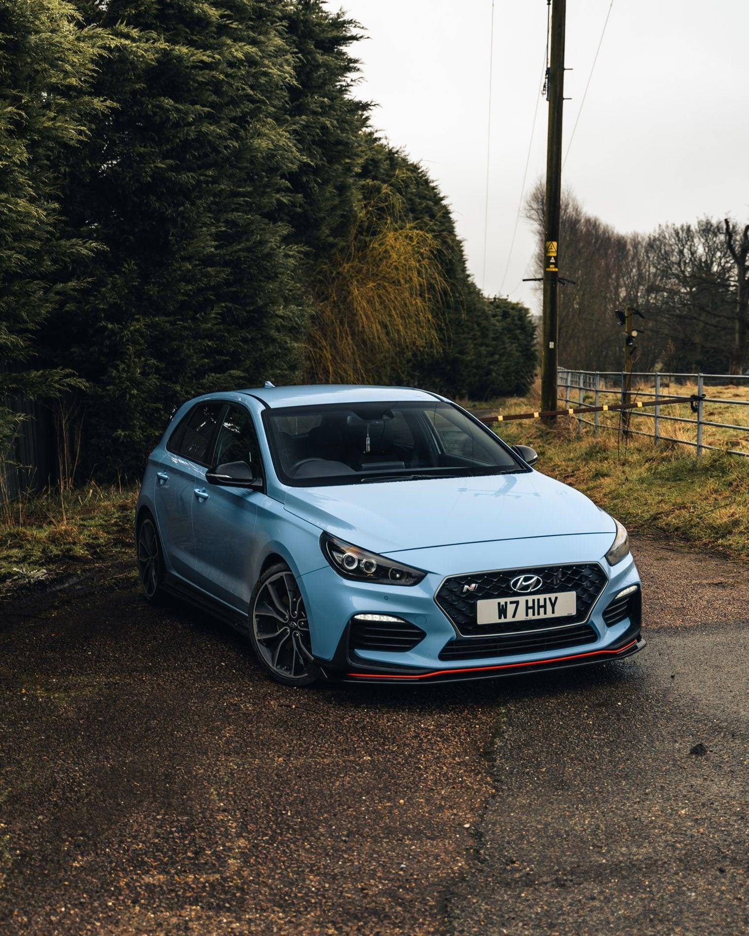 Hyundai i30 N Pre-Facelift EVO-1 Gloss Black Front Splitter by ZAERO (2018-2020) - Image 11