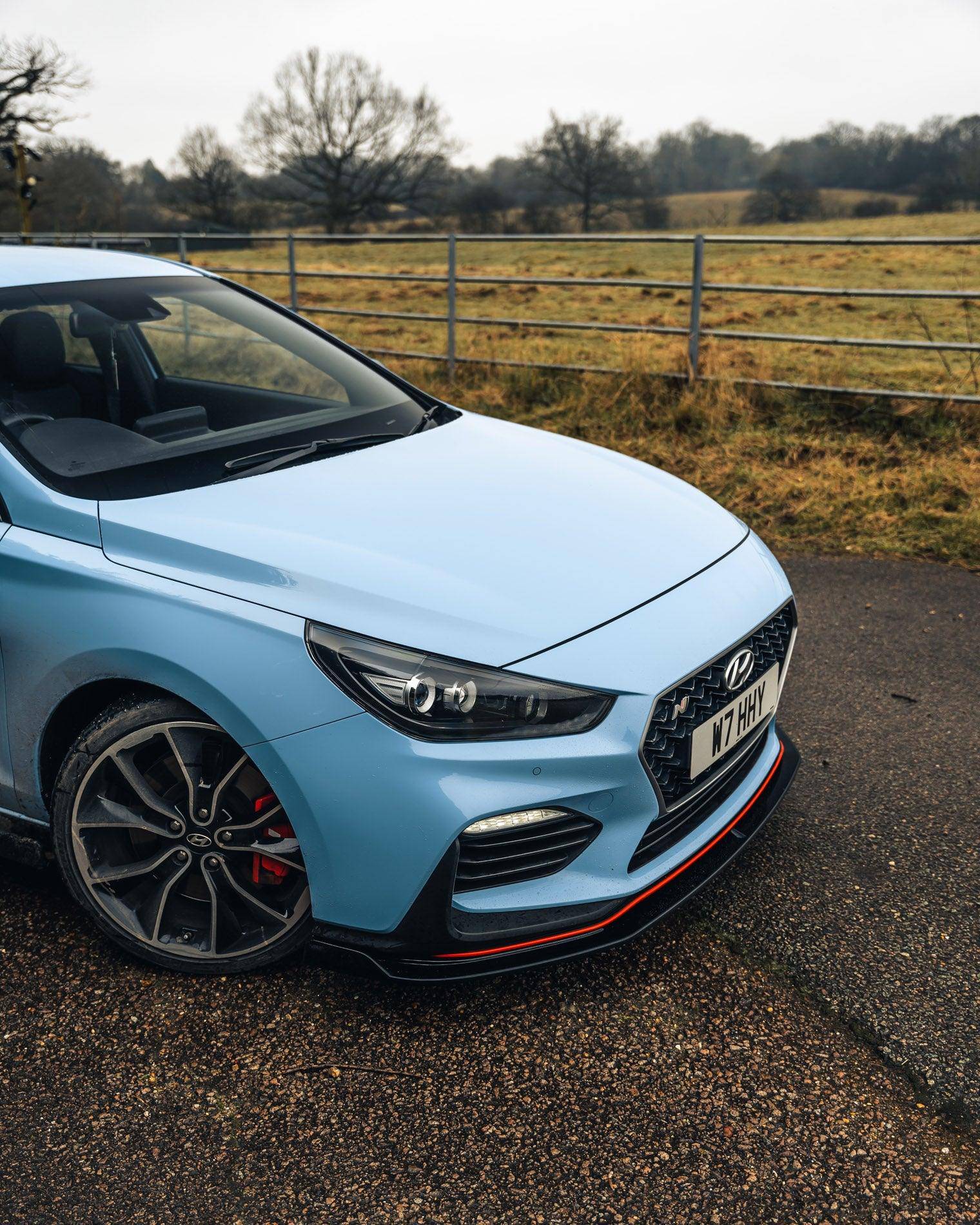 Hyundai i30 N Pre-Facelift EVO-1 Gloss Black Front Splitter by ZAERO (2018-2020) - Image 4