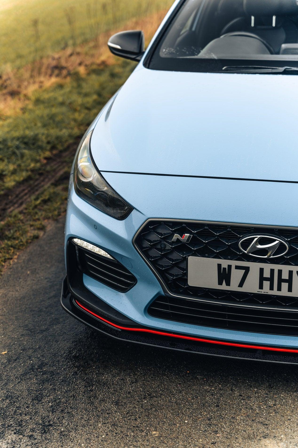 Hyundai i30 N Pre-Facelift EVO-1 Gloss Black Front Splitter by ZAERO (2018-2020) - Image 8