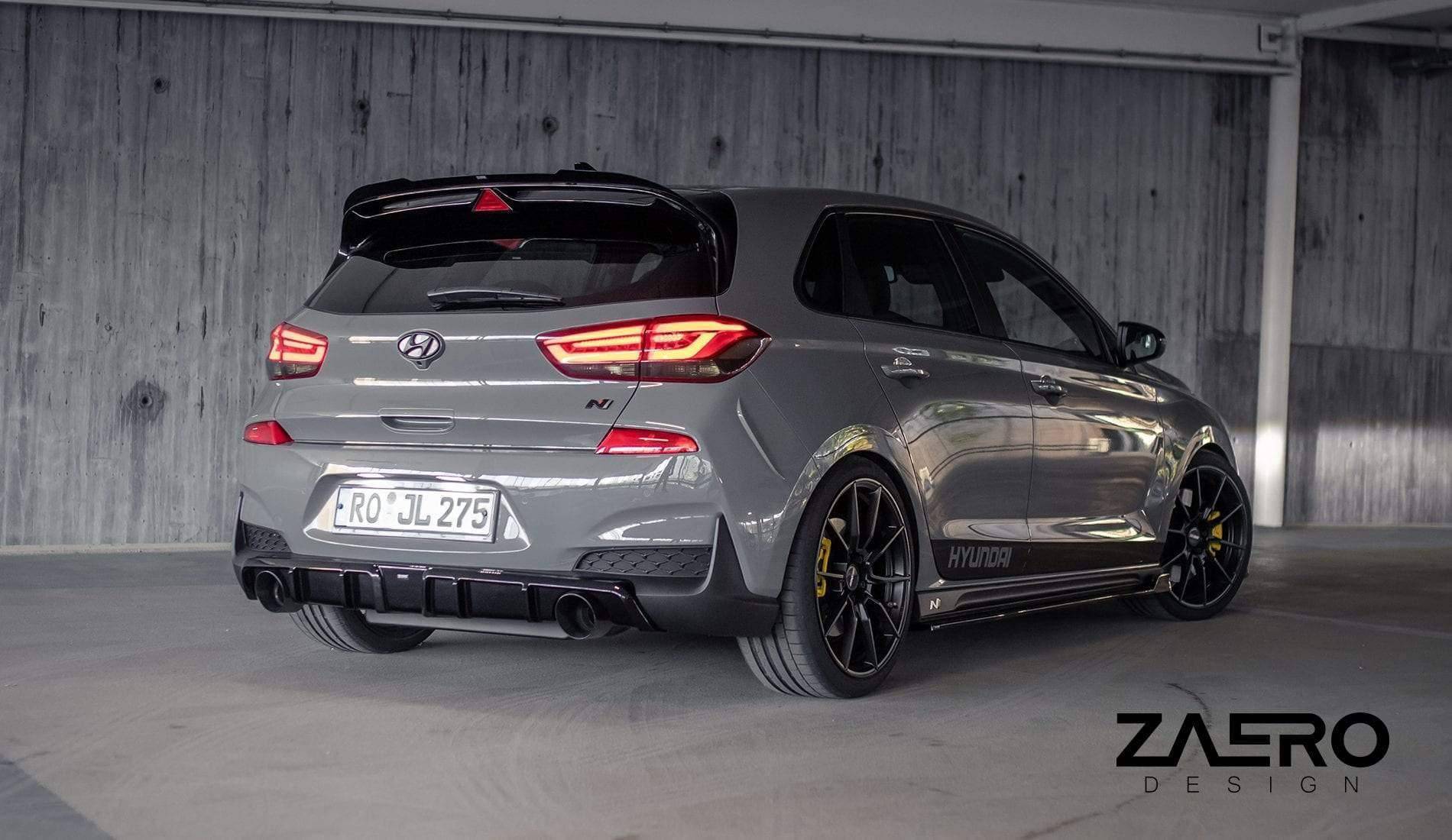 Hyundai i30N Pre-Facelift EVO-1 Gloss Black Body Kit by ZAERO - Image 3