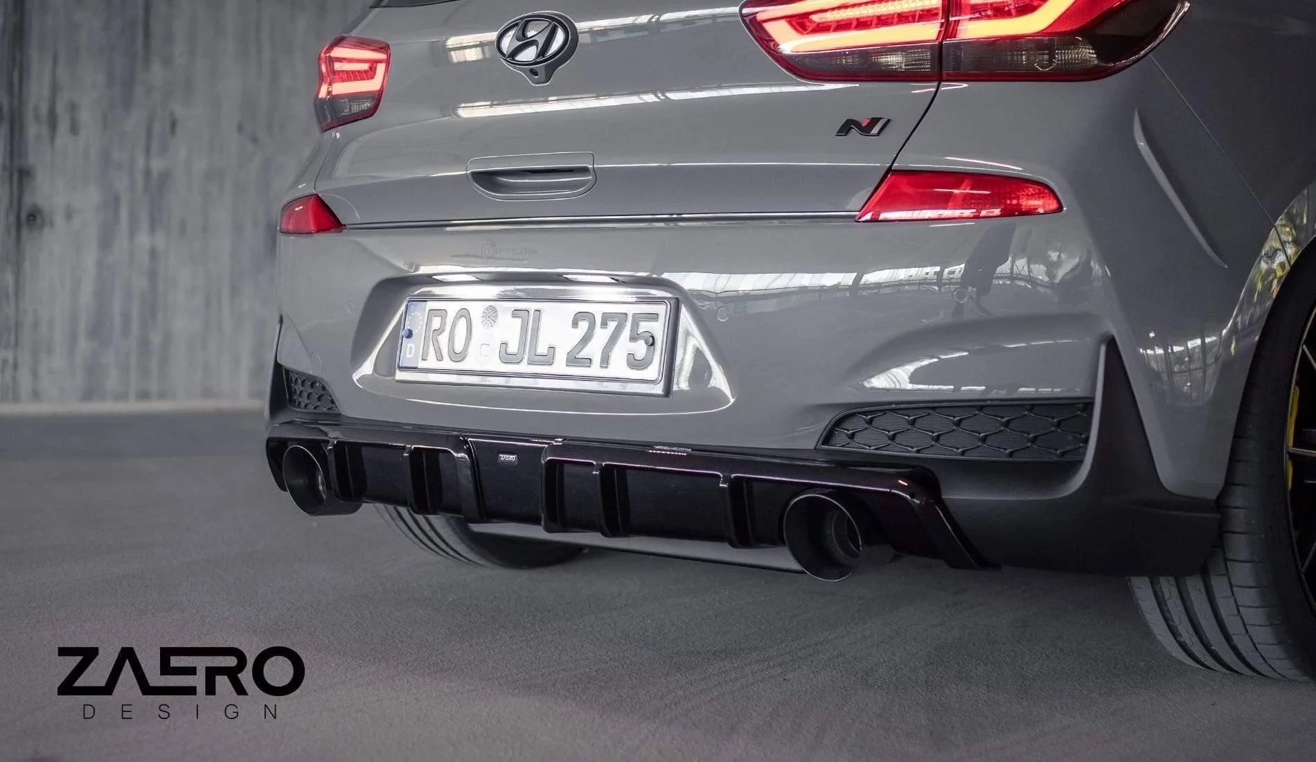 Hyundai i30N Pre-Facelift EVO-1 Gloss Black Body Kit by ZAERO - Image 9