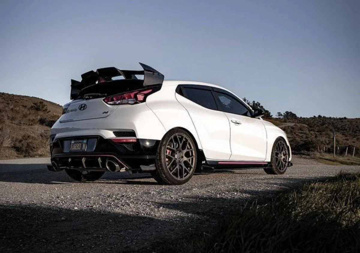 Hyundai Veloster N Carbon Fibre Rear Spoiler Wing V2 by Adro (2019+)