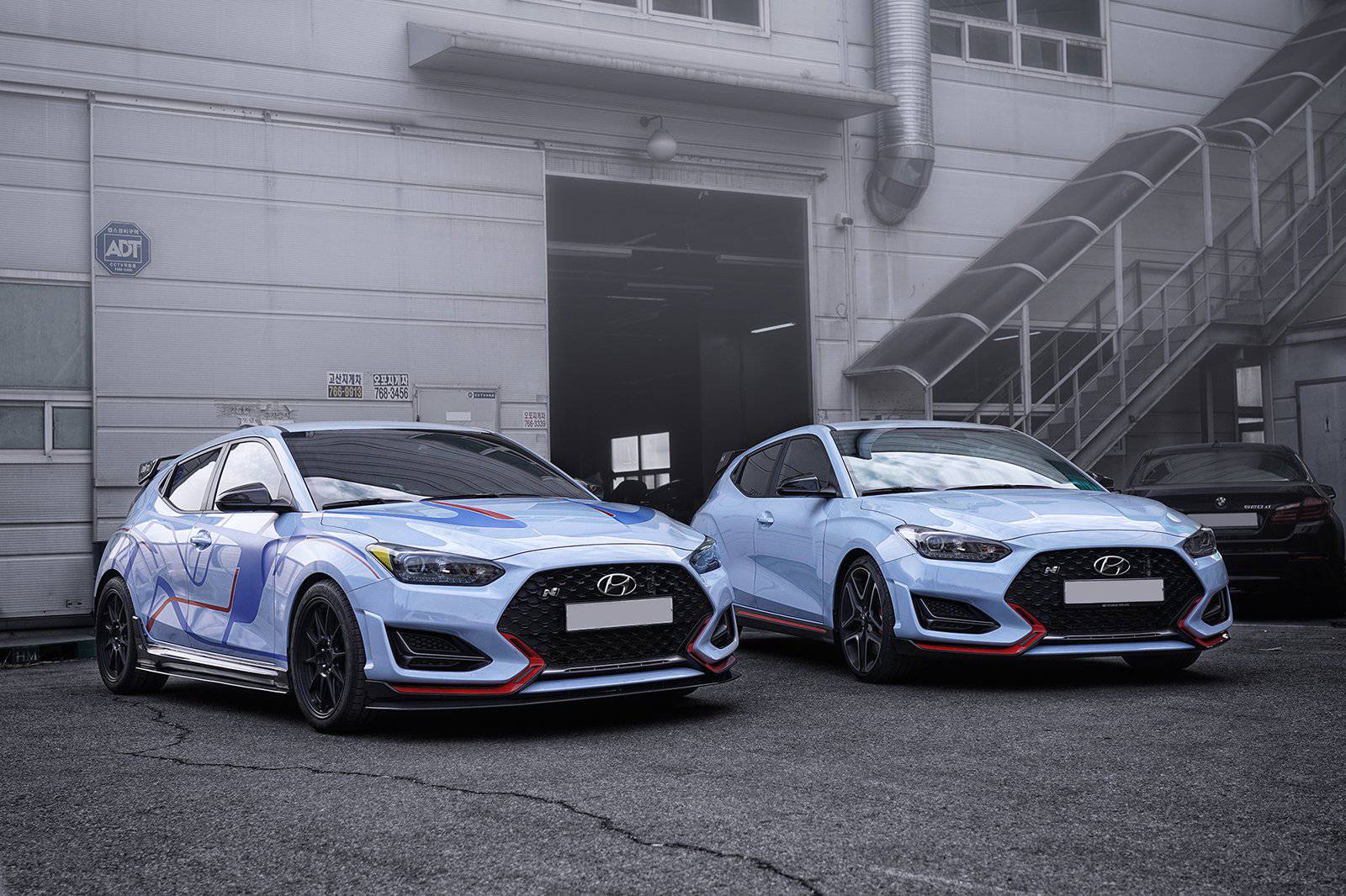 Hyundai Veloster N & Turbo Carbon Fibre Front Splitter V1 by Adro (2018+) - Image 4