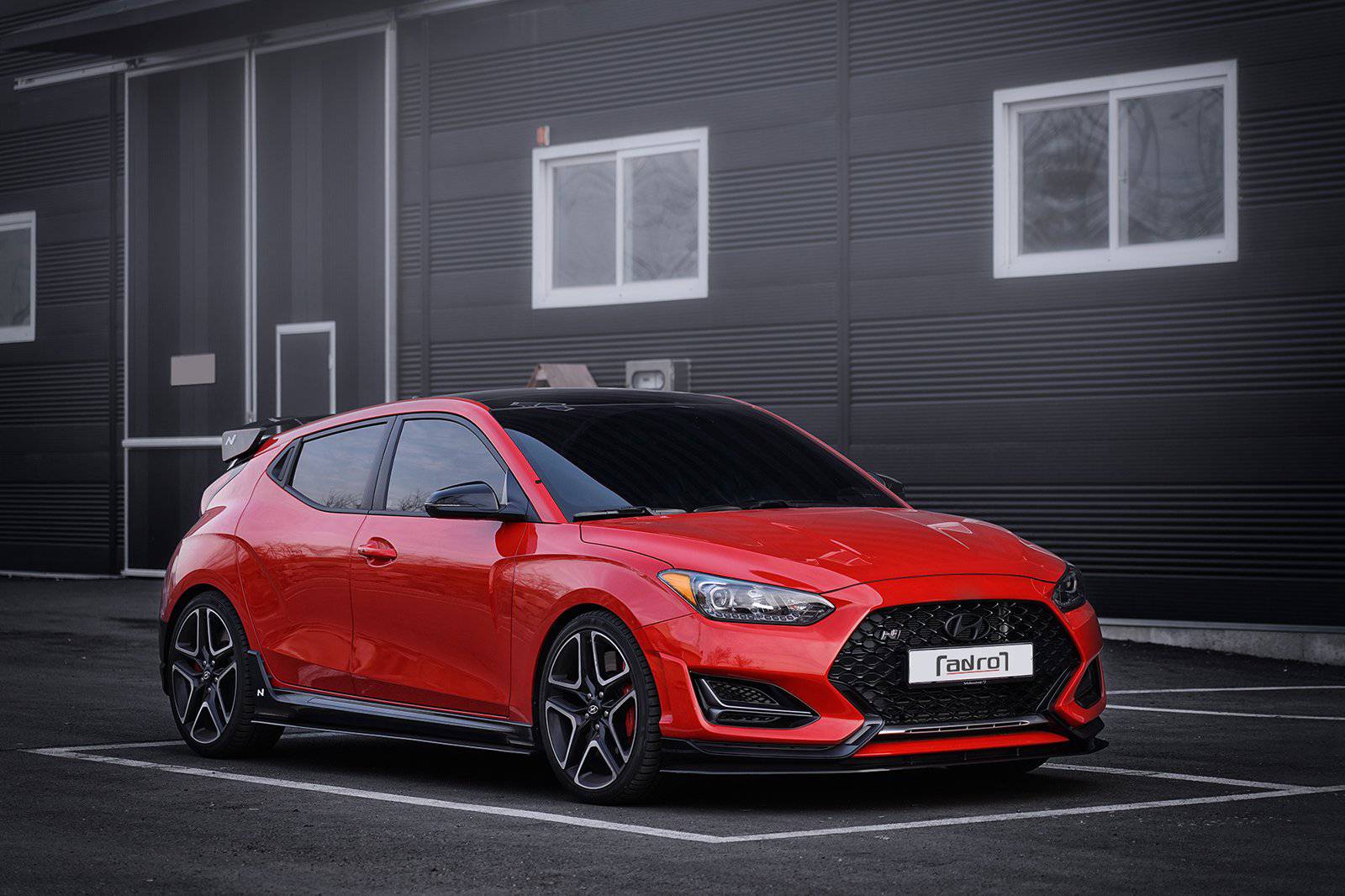 Hyundai Veloster N & Turbo Carbon Fibre Side Skirts V1 by Adro (2018+) - Image 2