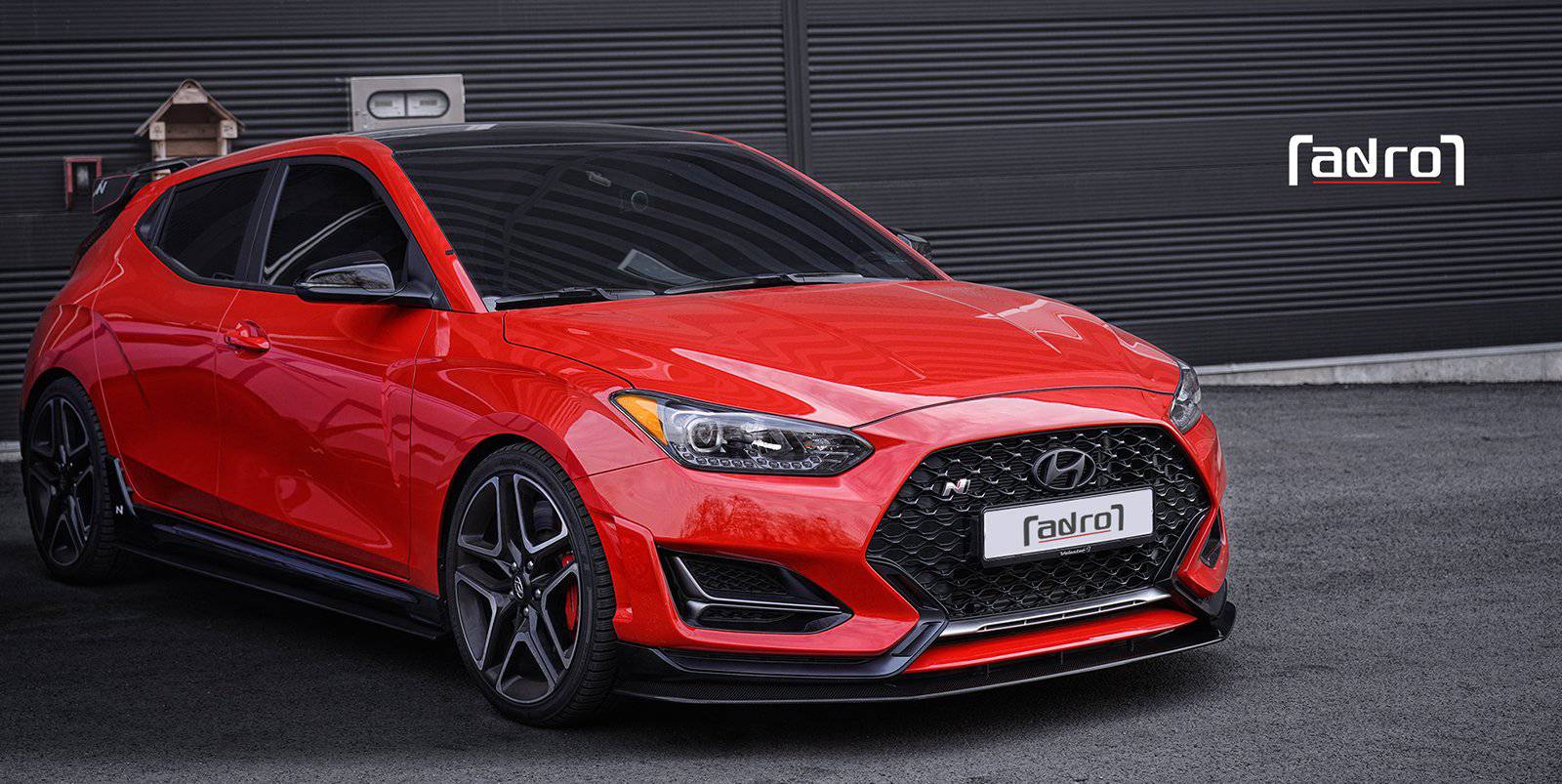 Hyundai Veloster N & Turbo Carbon Fibre Side Skirts V1 by Adro (2018+) - Image 4