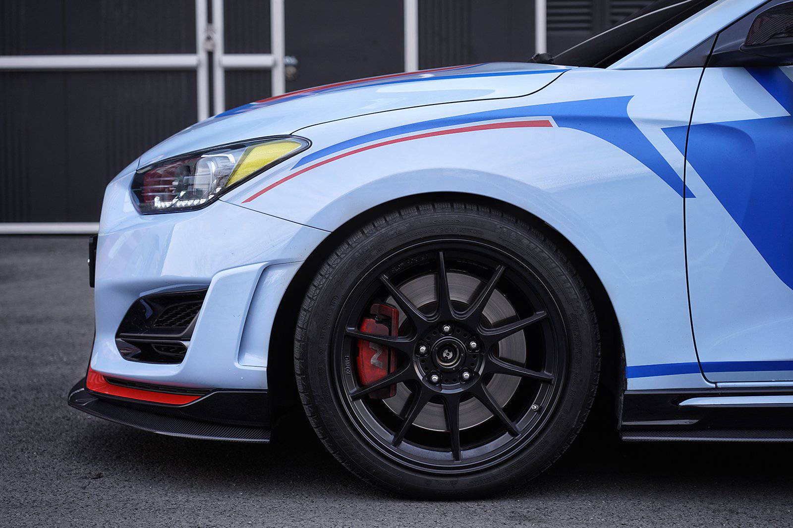 Hyundai Veloster N & Turbo Carbon Fibre Side Skirts V1 by Adro (2018+) - Image 5