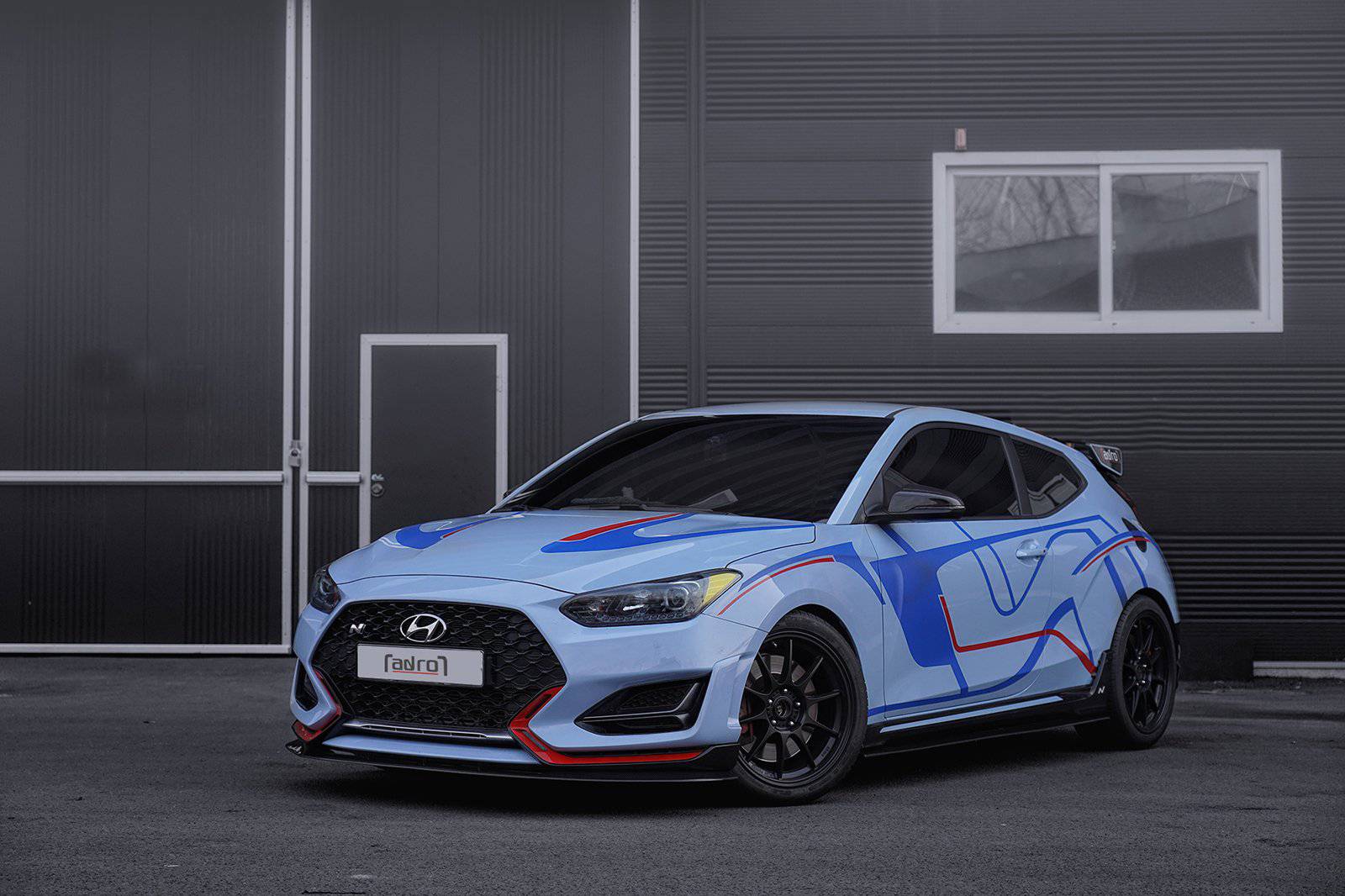 Hyundai Veloster N & Turbo Carbon Fibre Side Skirts V1 by Adro (2018+) - Image 6