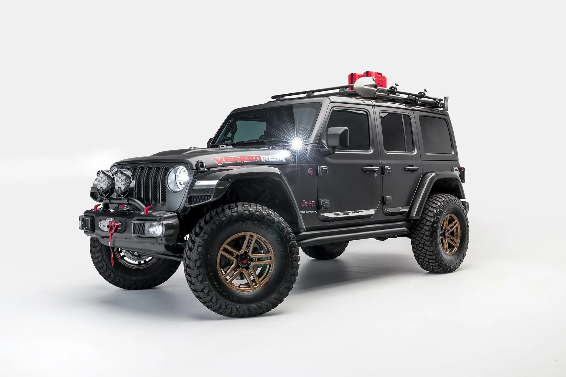 Jeep JL-JX Edition Aero Carbon Fiber Fog Light Covers by Vosteiner - Image 6