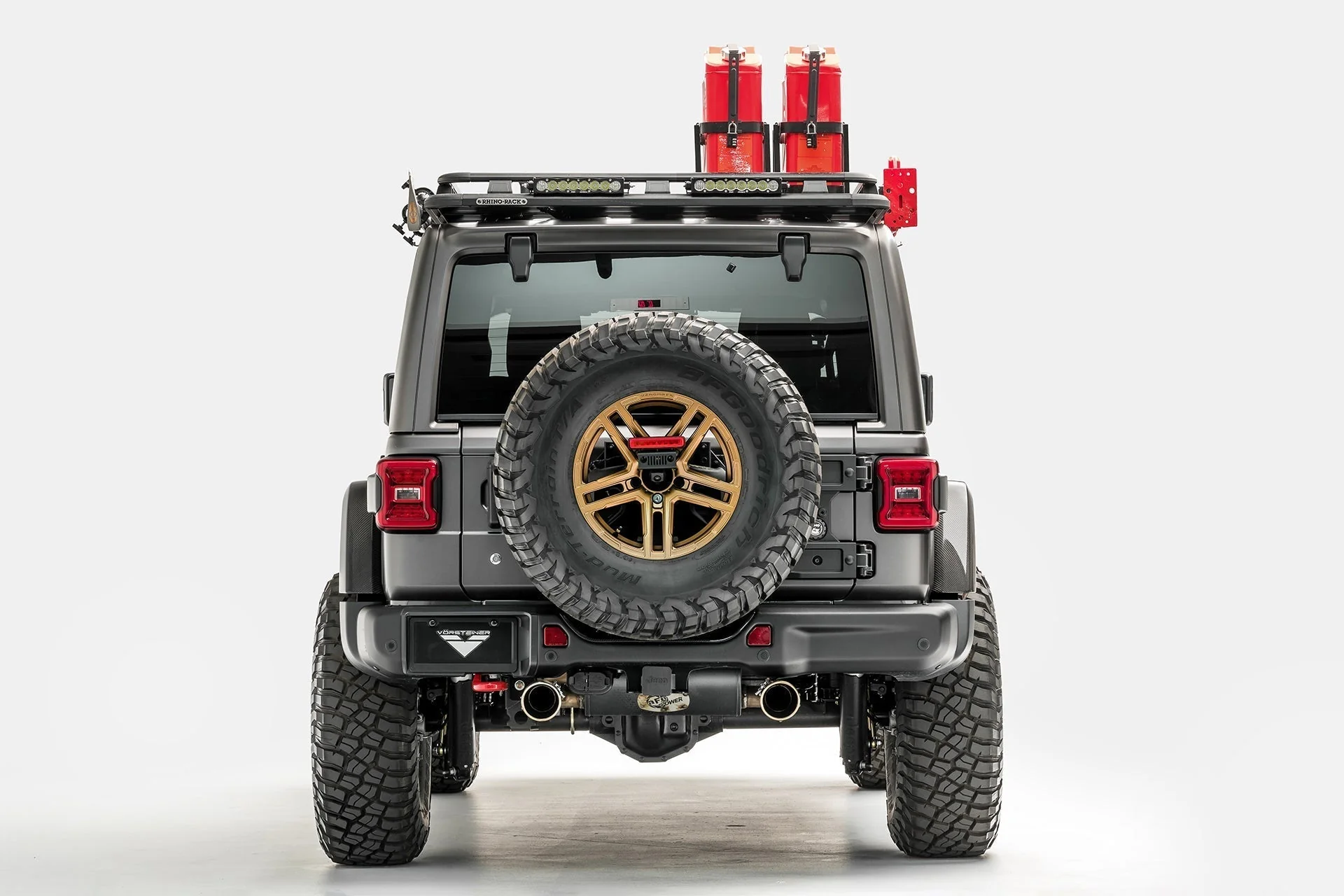 Jeep JL-JX Edition Aero Carbon Fiber Rear Bumper Tray by Vosteiner - Image 5