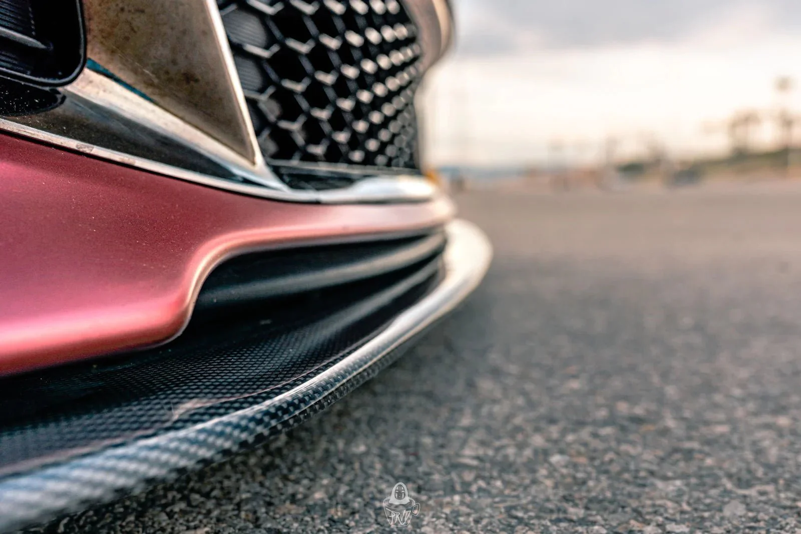 Kia Stinger Carbon Fibre Front Lip V1 by Adro (2018+)