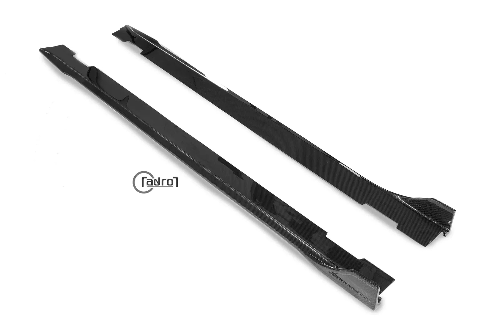 Kia Stinger Carbon Fibre Side Skirts V2 by Adro (2018+)