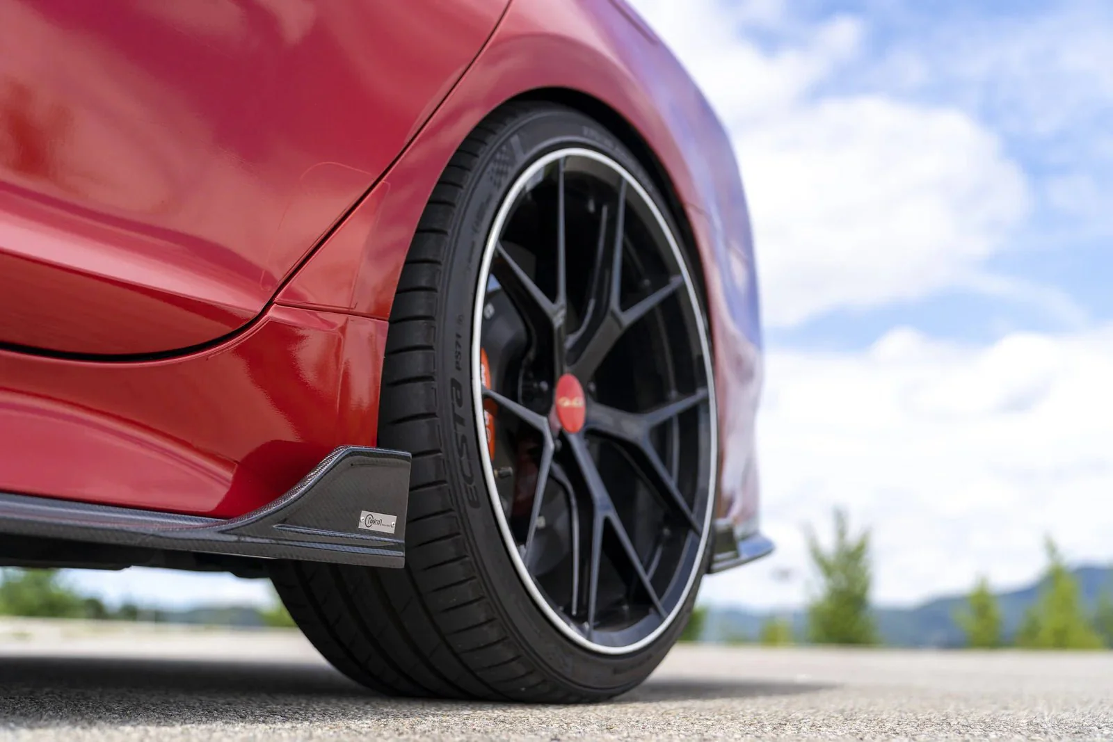 Kia Stinger Carbon Fibre Side Skirts V2 by Adro (2018+) - Image 4