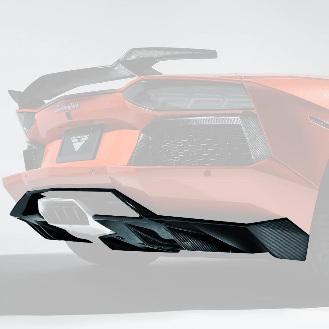 Lamborghini Aventador Zaragoza Edizione Aero Rear Diffuser by Vorsteiner - Image 2