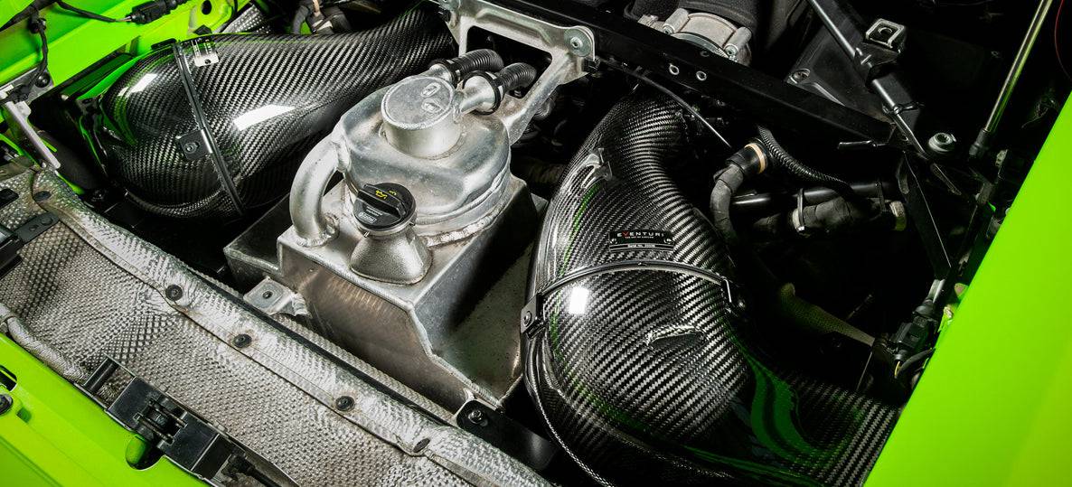 Lamborghini Huracan Eventuri Carbon Fibre Intake Kit (2014+) - Image 3