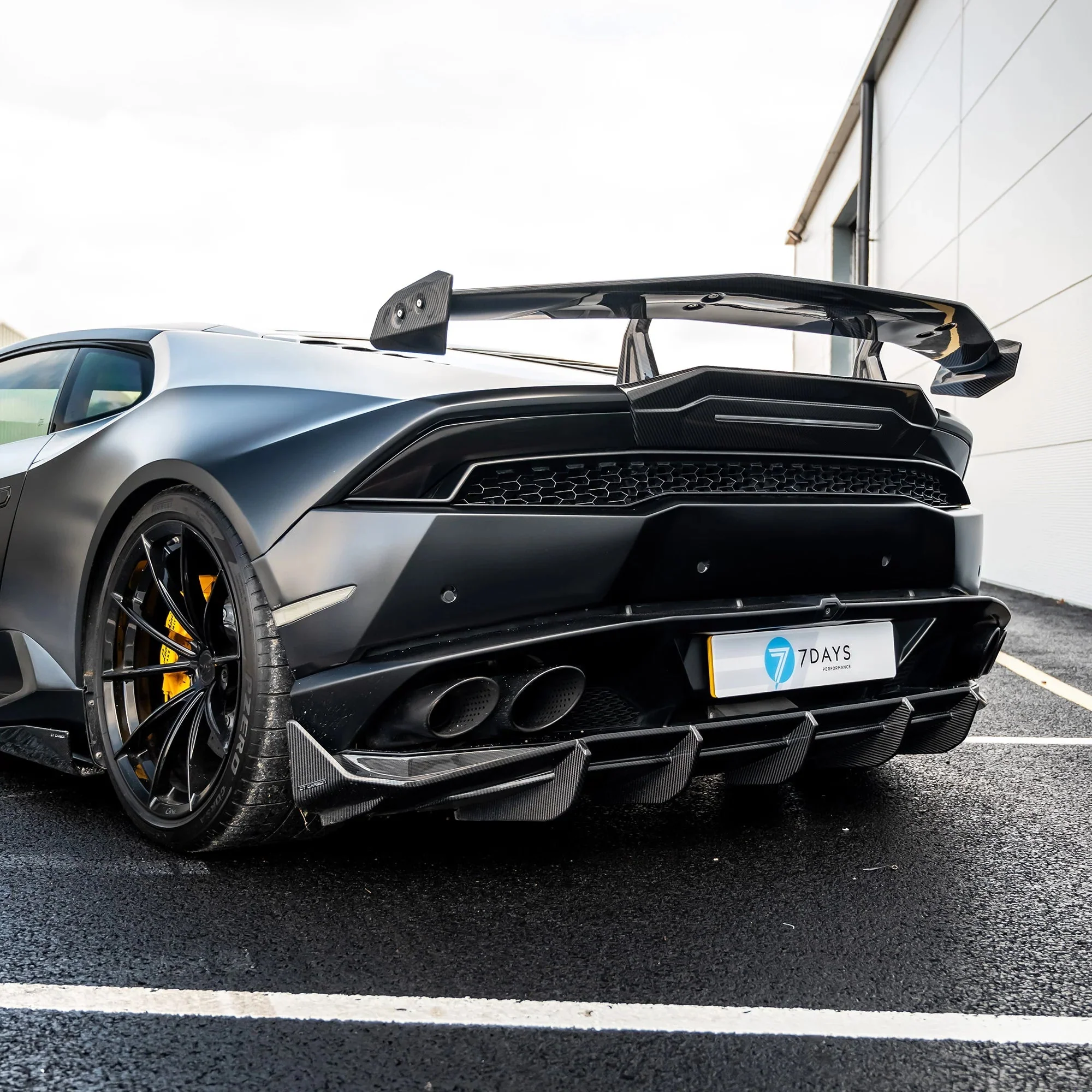 Lamborghini Huracan LP580, LP610-4 & Evo Pre-Preg Carbon Fibre Rear Spoiler Wing
