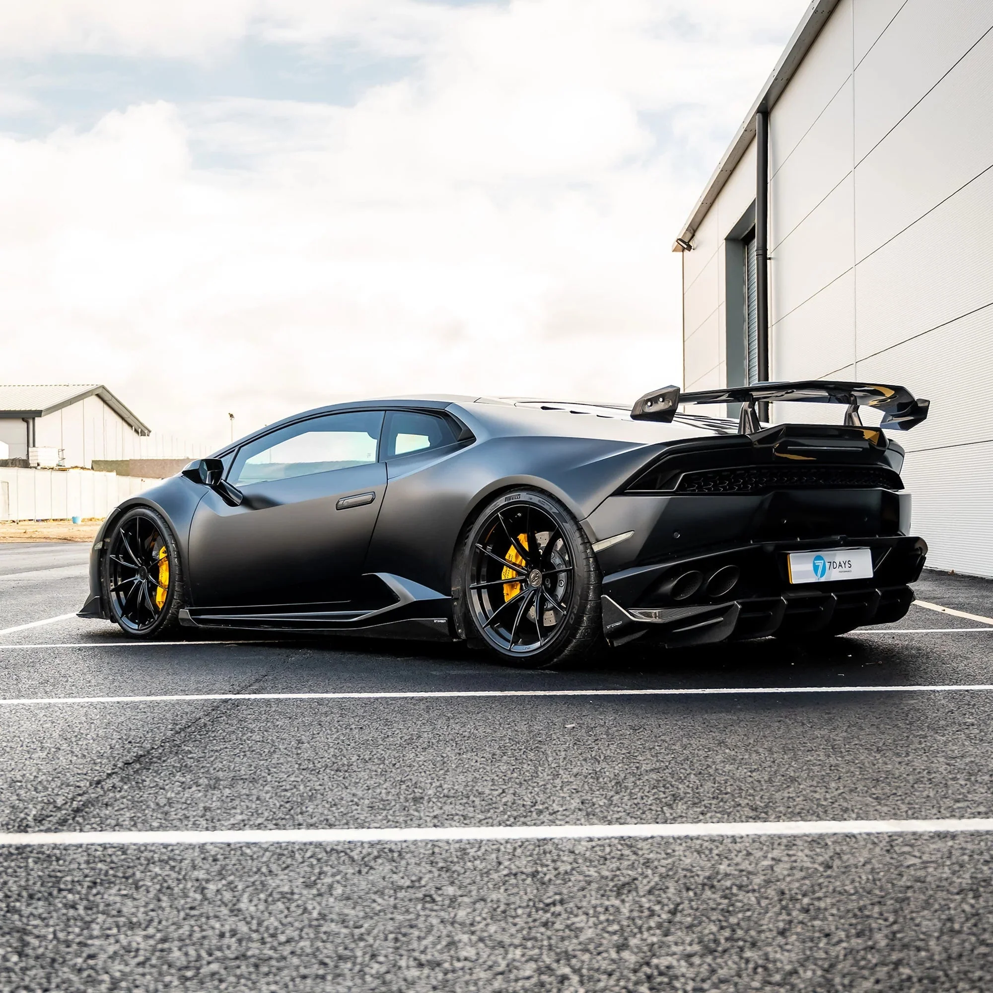 Lamborghini Huracan LP580, LP610-4 & Evo Pre-Preg Carbon Fibre Rear Spoiler Wing - Image 2