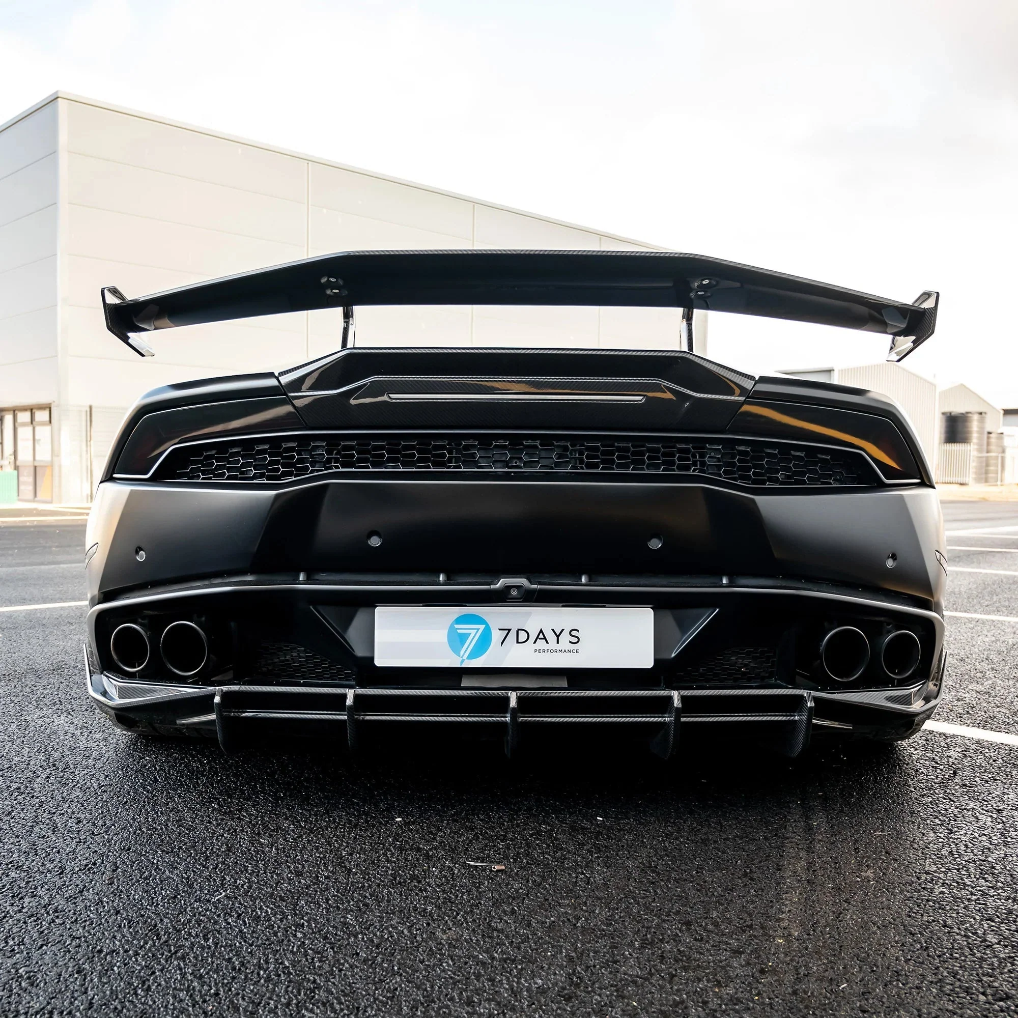 Lamborghini Huracan LP580, LP610-4 & Evo Pre-Preg Carbon Fibre Rear Spoiler Wing - Image 4