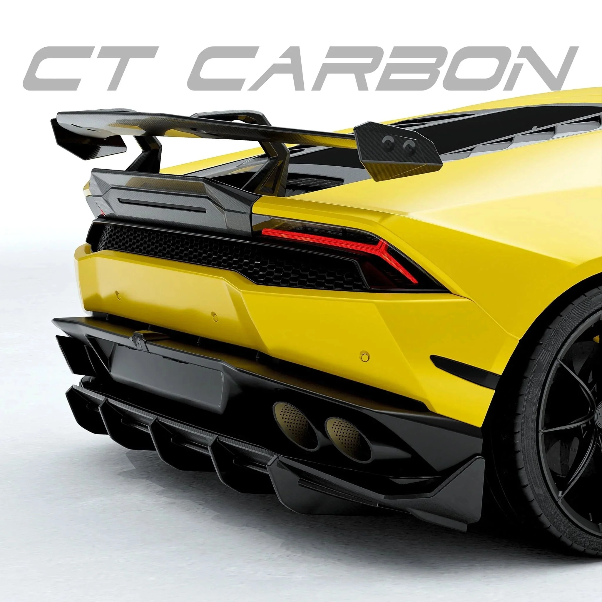 Lamborghini Huracan LP580, LP610-4 & Evo Pre-Preg Carbon Fibre Rear Spoiler Wing - Image 7