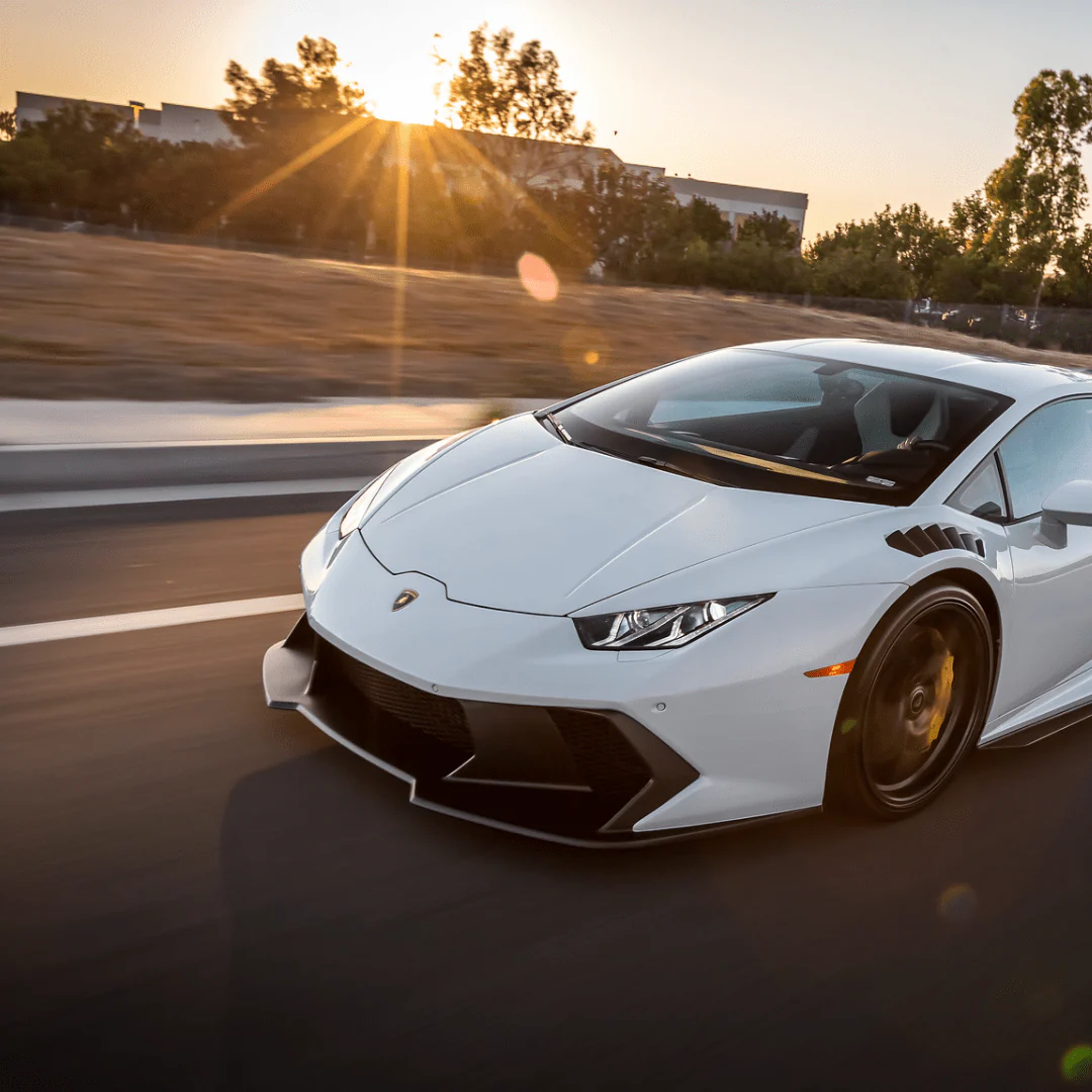 Lamborghini Huracan Novara Edizione Aero Front Bumper w/ Front Spoiler - Image 9