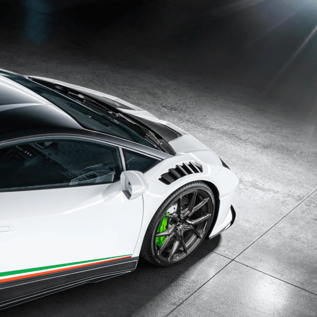 Lamborghini Huracán Novara Edizione Aero Front Fenders with Integrated Vents and Splash Shields by Vorsteiner - Image 12