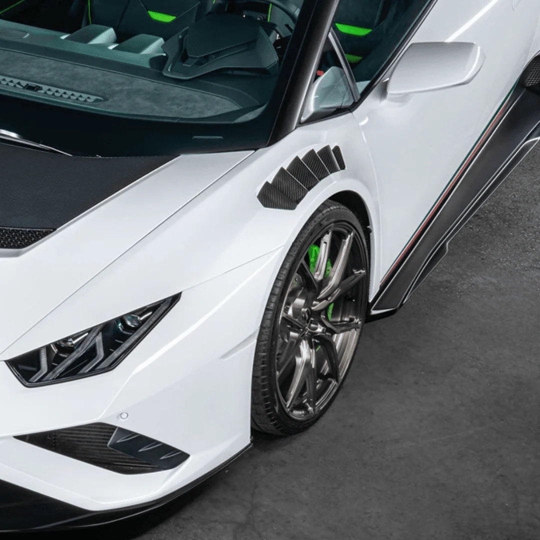 Lamborghini Huracán Novara Edizione Aero Front Fenders with Integrated Vents and Splash Shields by Vorsteiner - Image 13