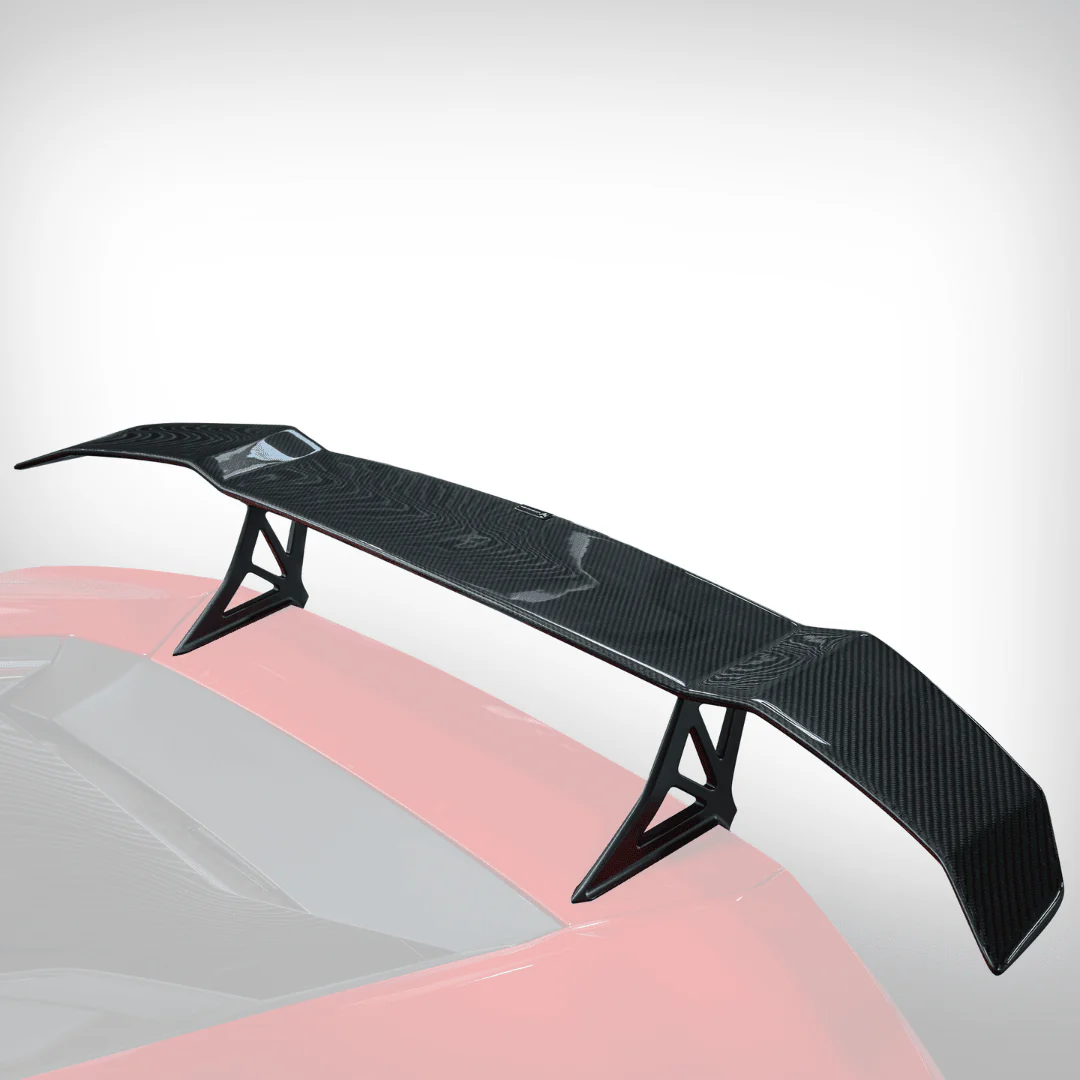Lamborghini Huracan Novara Edizione Aero Wing Blade w/ Aluminum Uprights - Image 2