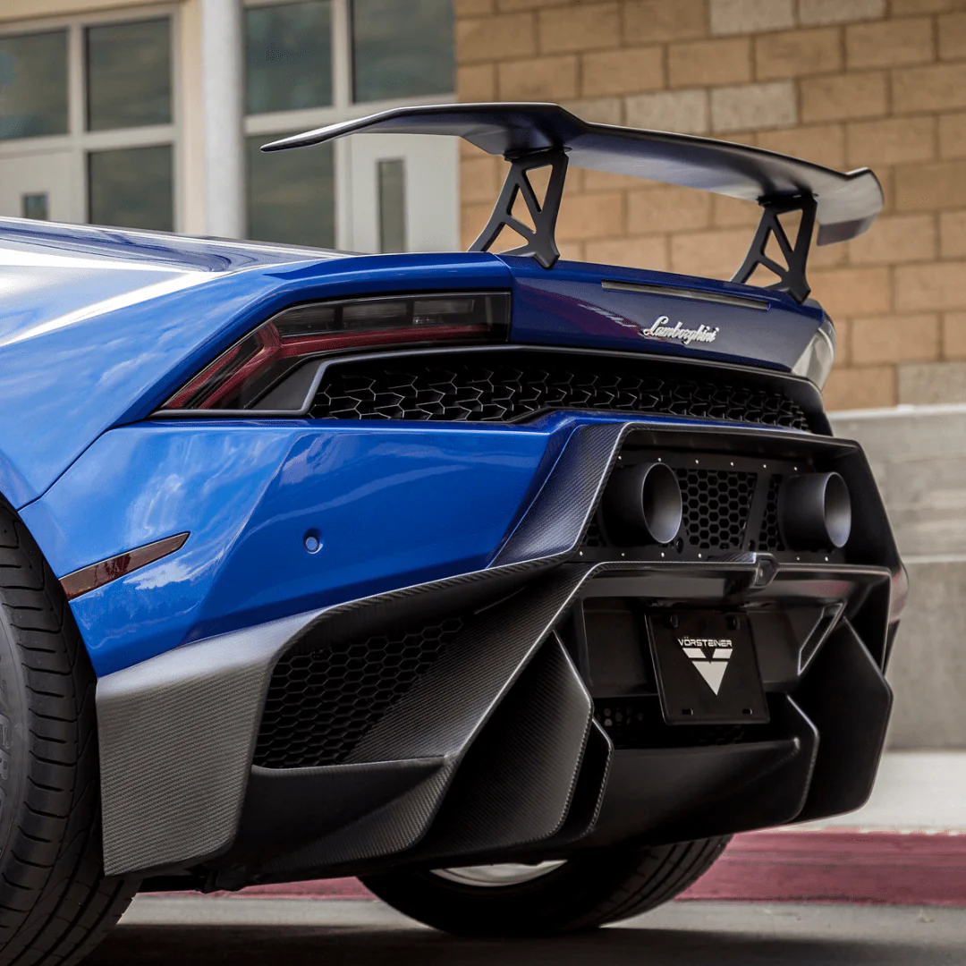 Lamborghini Huracan Novara Edizione Aero Wing Blade w/ Aluminum Uprights - Image 8