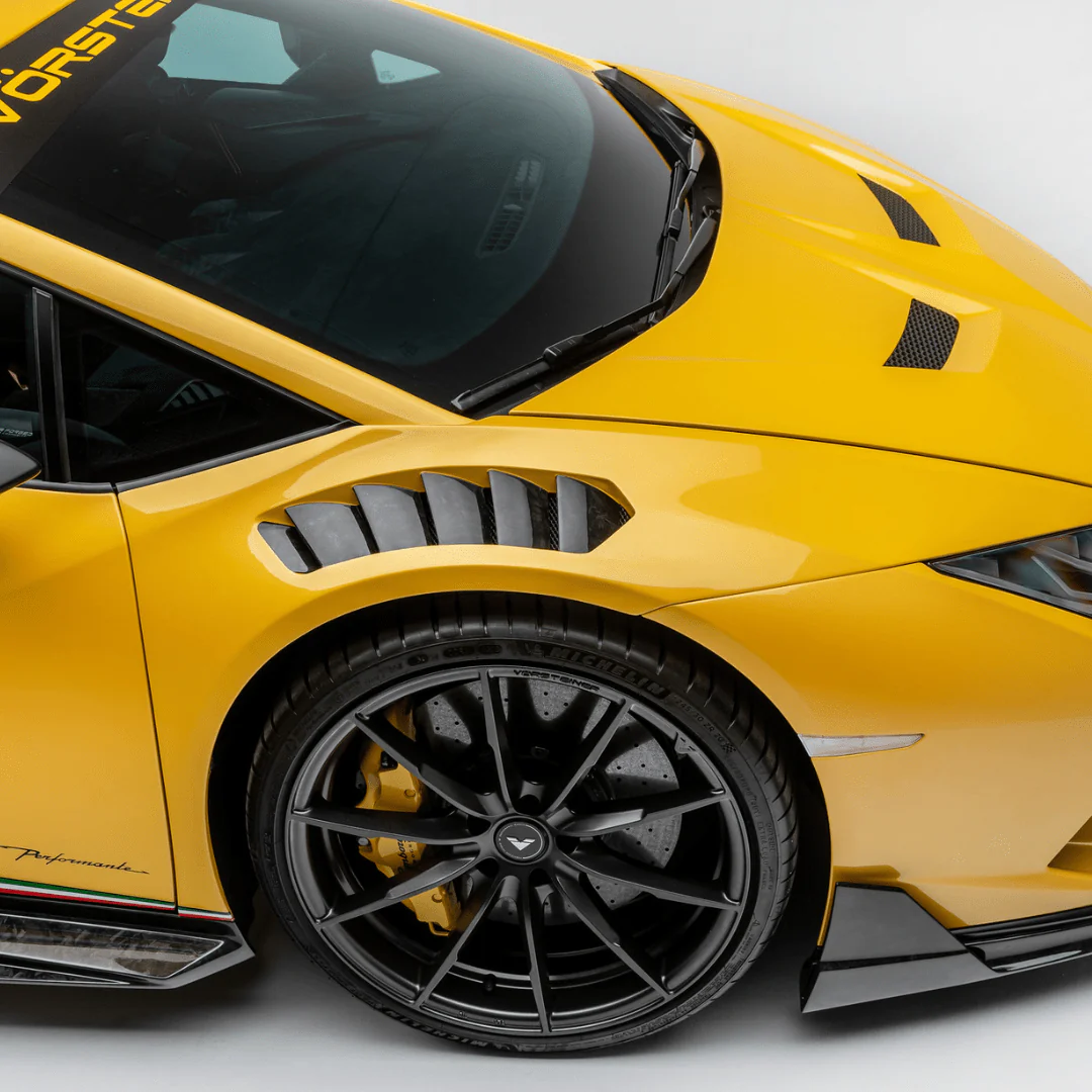Lamborghini Huracán Performante Vicenza Edizione Aero Front Fenders with Integrated Vents and Splash Shields by Vorsteiner - Image 7